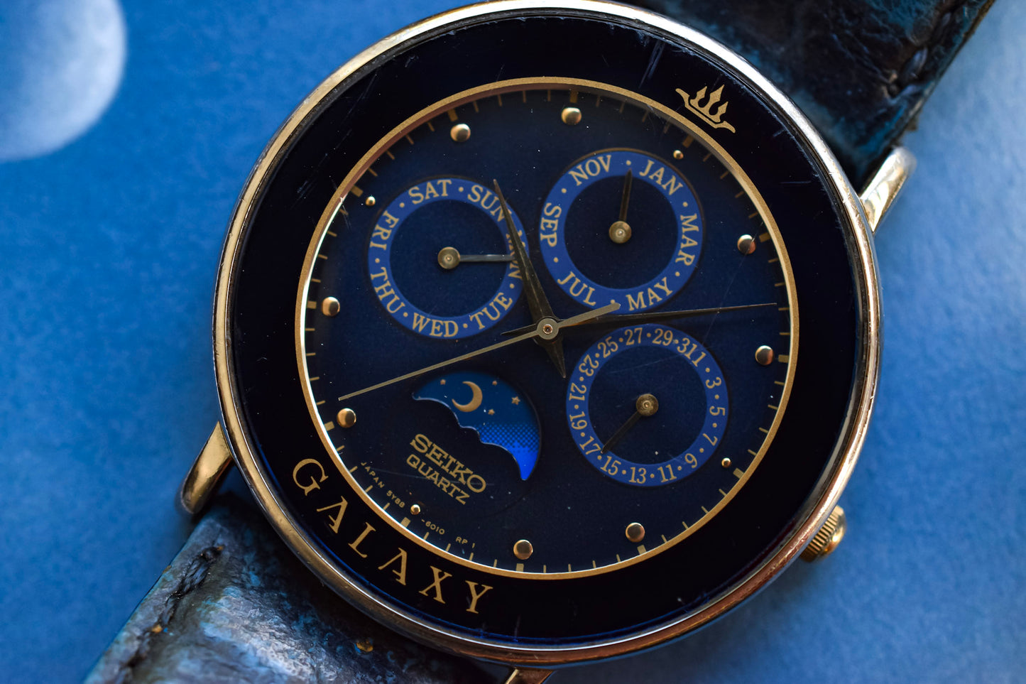 2002 Seiko Galaxy Day/Night Triple Calendar