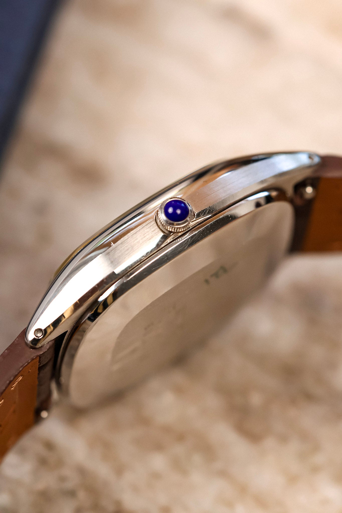 1976 Seiko SilverWave Blue Steel Tonneau