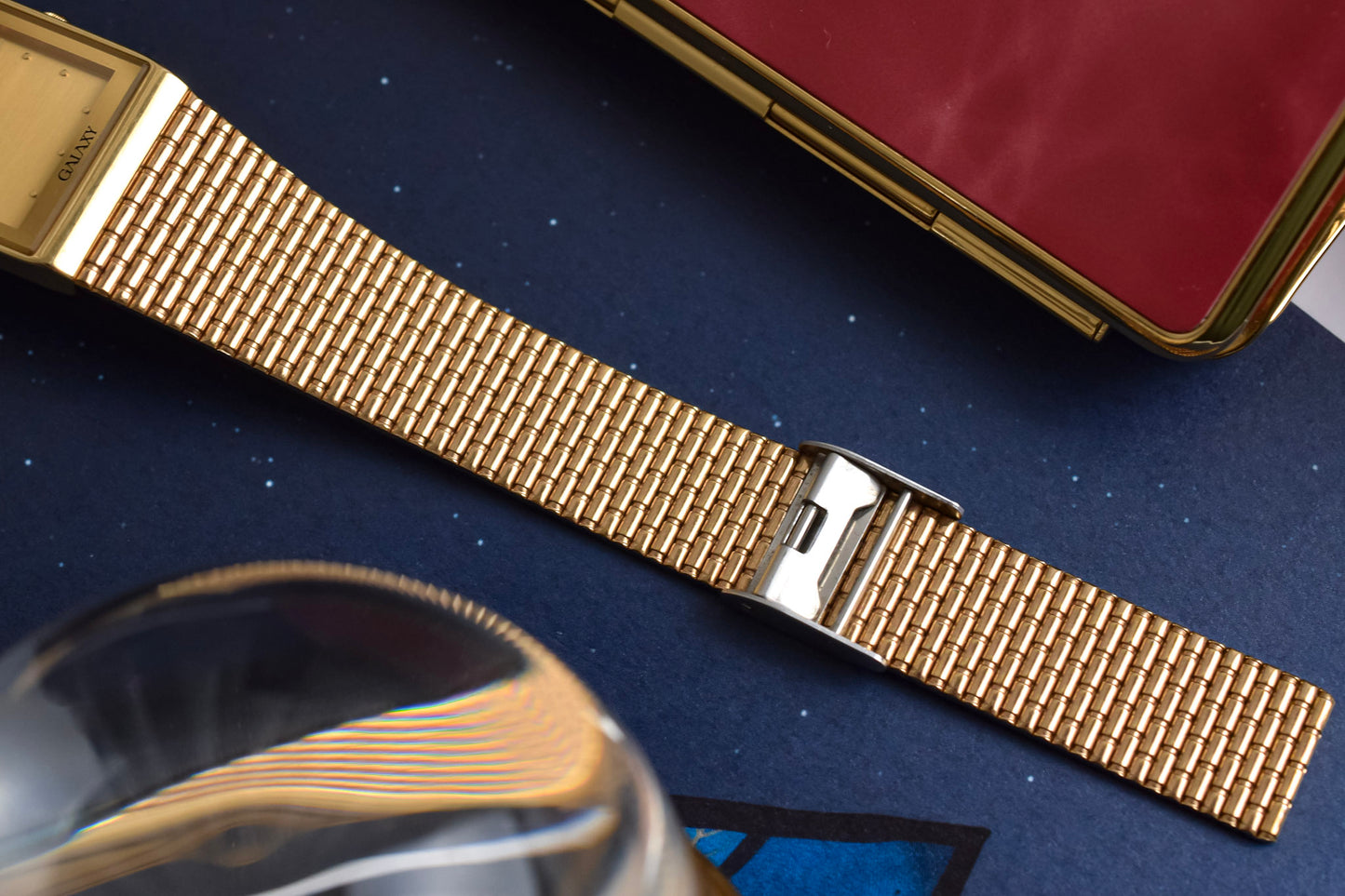 1988 Seiko Galaxy Golden Brick Tank