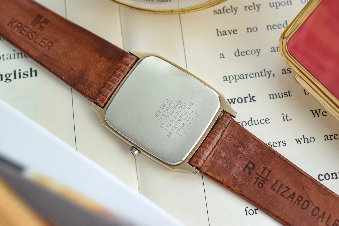 1989 Seiko Dolce Snowflake Ceramic Octo