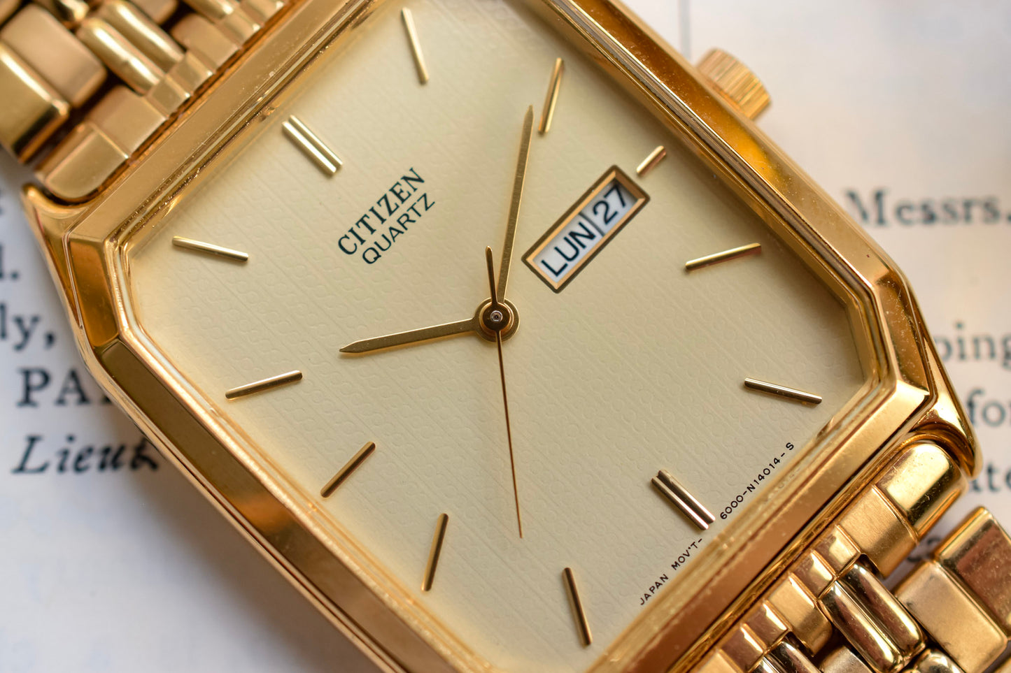 Neo-vintage NOS Citizen Day-Date Octo