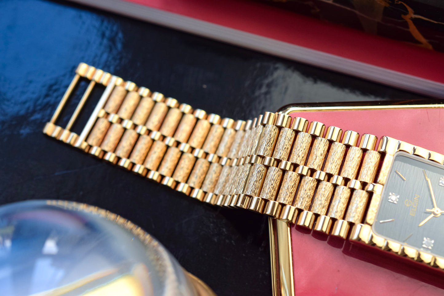 Neo-vintage Elgin Diamond Dial - New Old Stock in Box