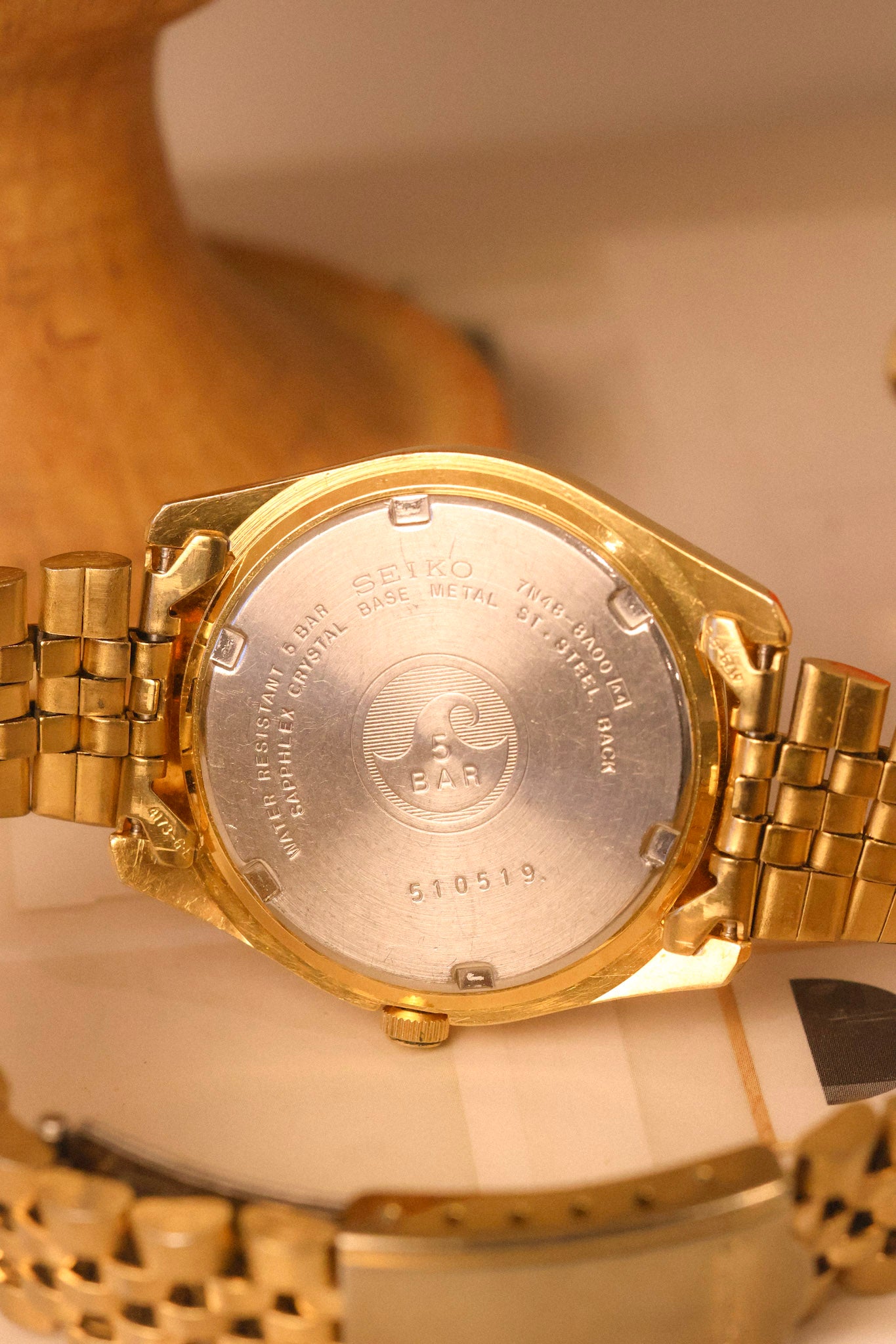 1995 Seiko Golden Buckley Dial Jubilee Prez