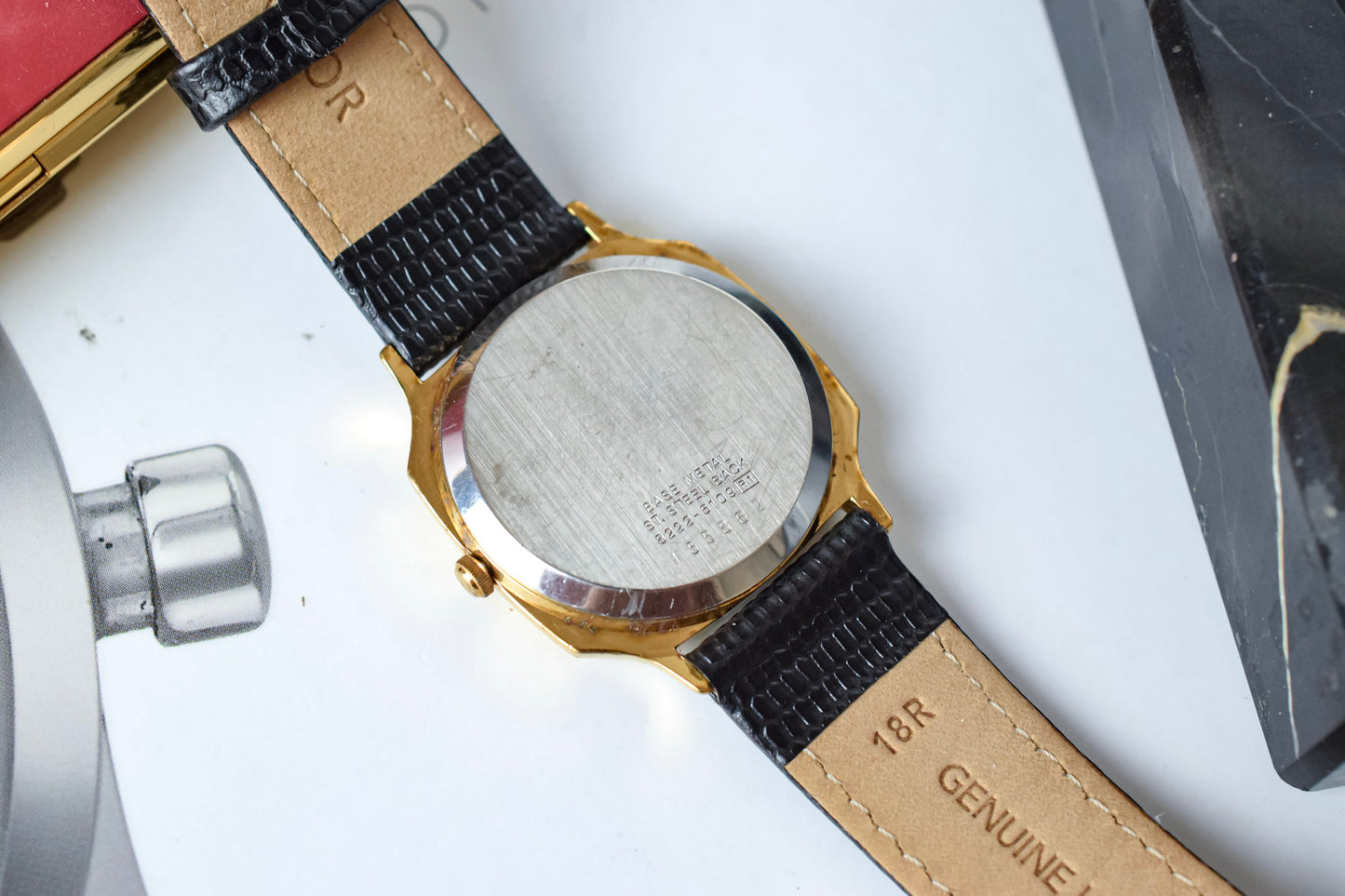 1981 Seiko SQ Stepped Ghost Calendar