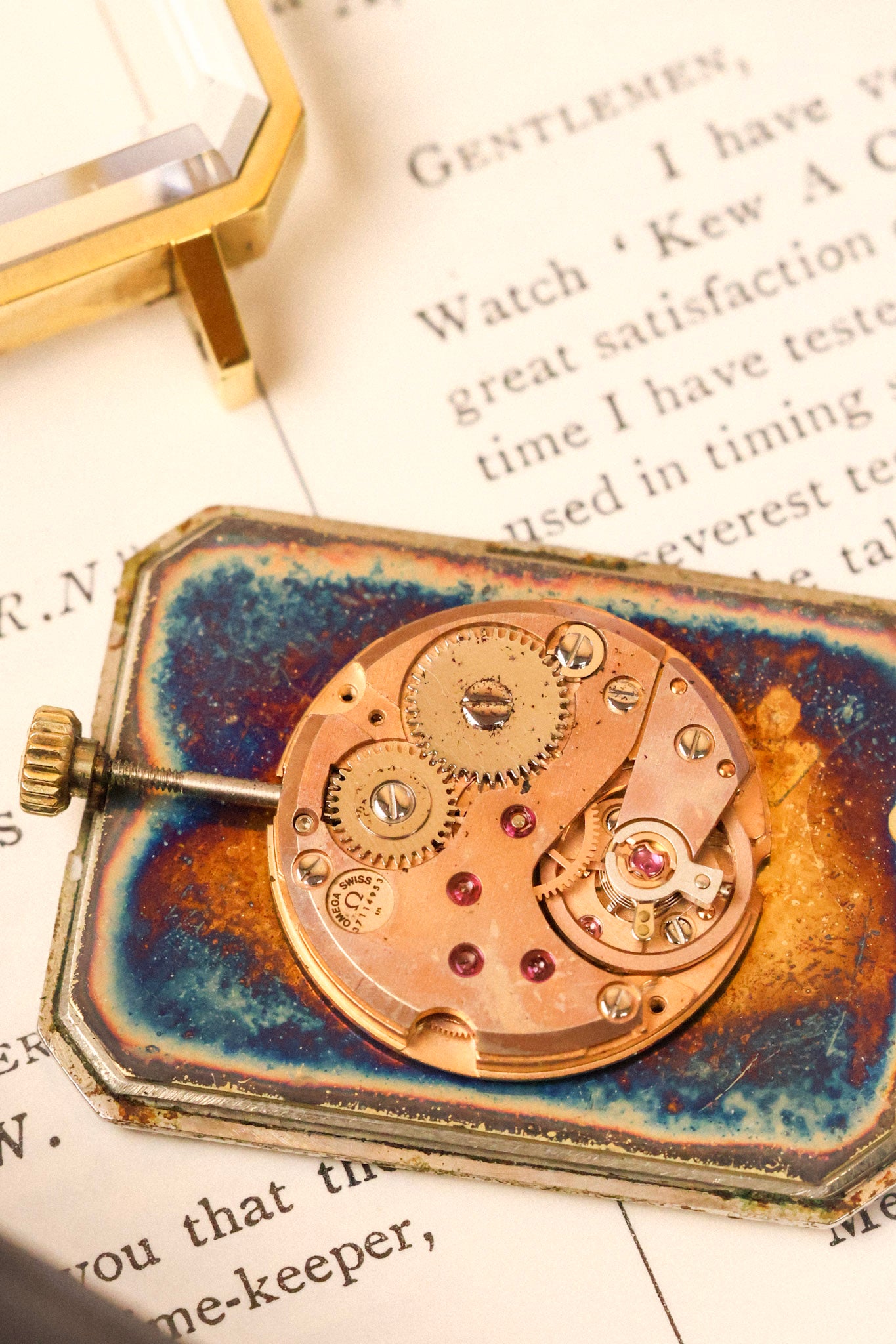 1970s Omega De Ville Andrew Grima Octo