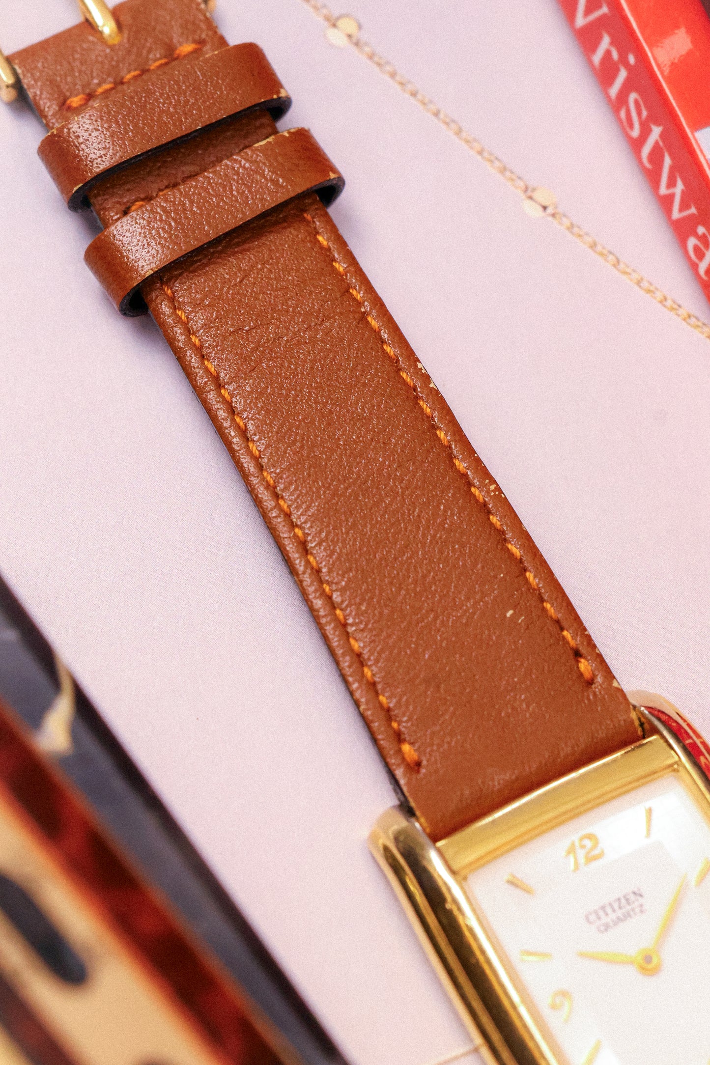 1996 Citizen Linen Dial Tank