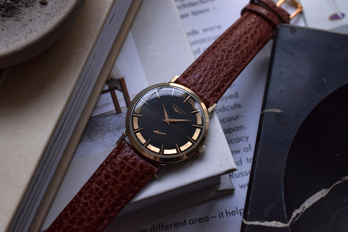1950s Longines 10K GF Mechanical Gilt Tuxedo