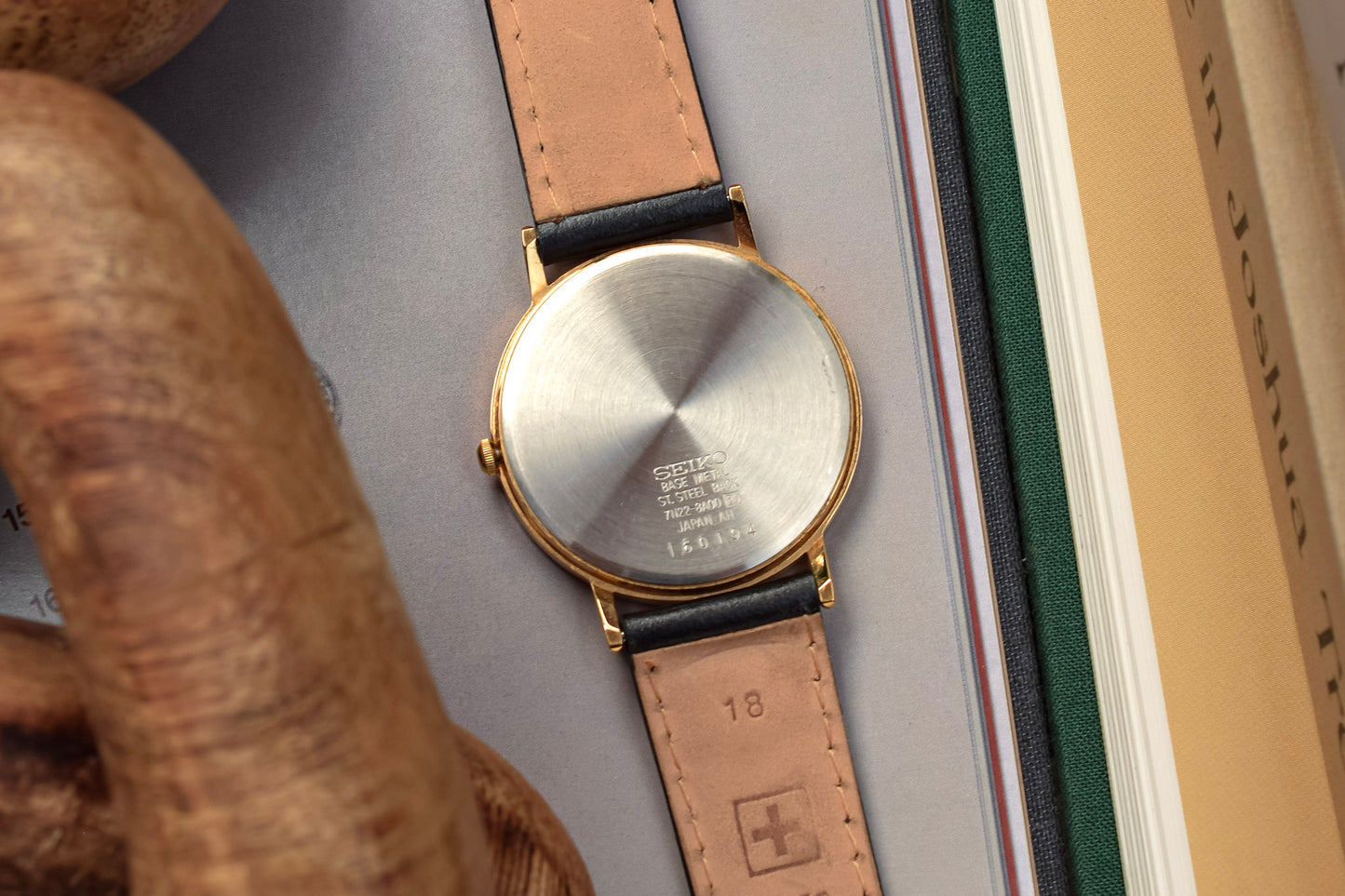 2001 Seiko Gold Dial Calendar