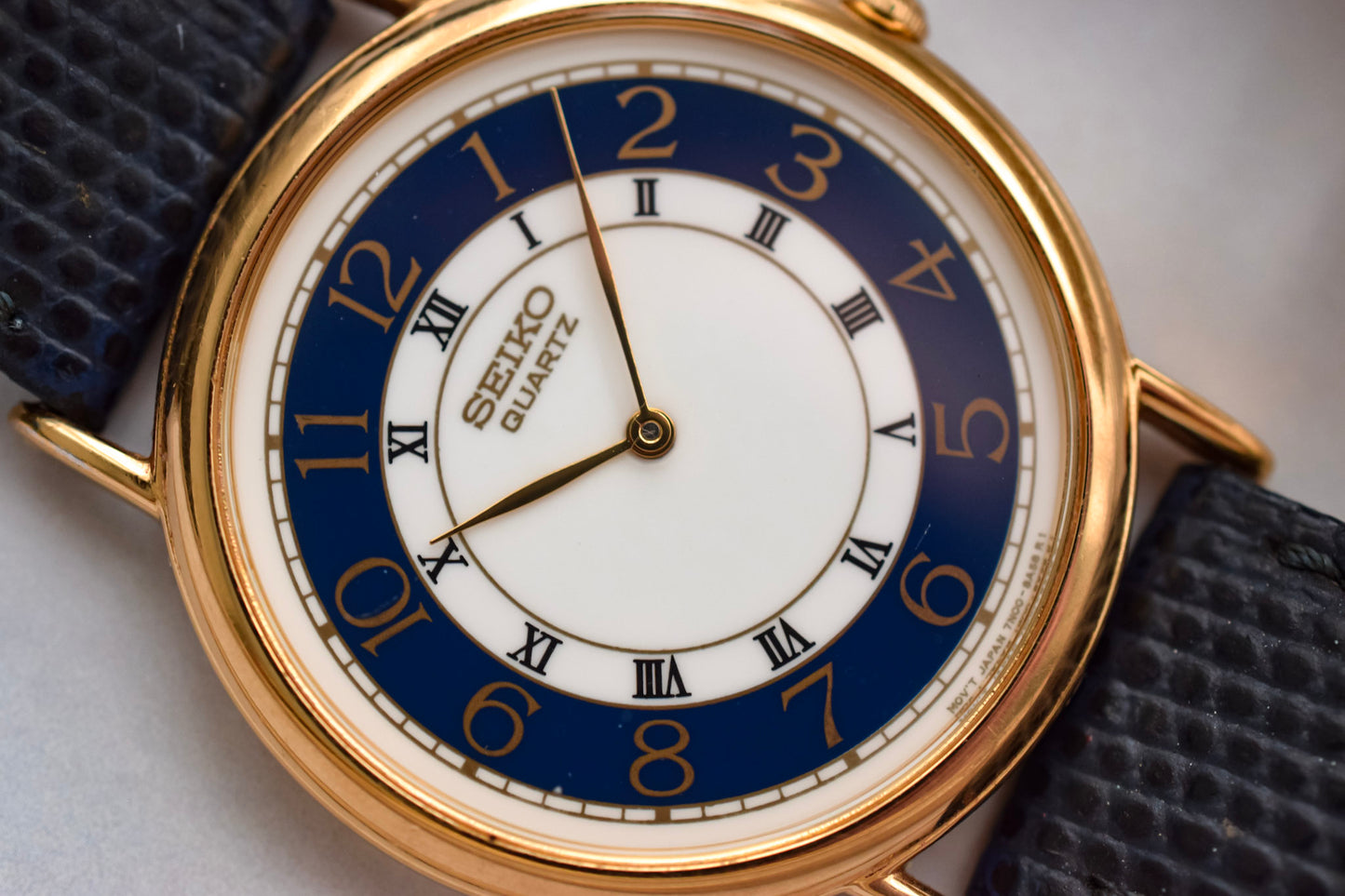 2001 Seiko Mixed Numeral Dial