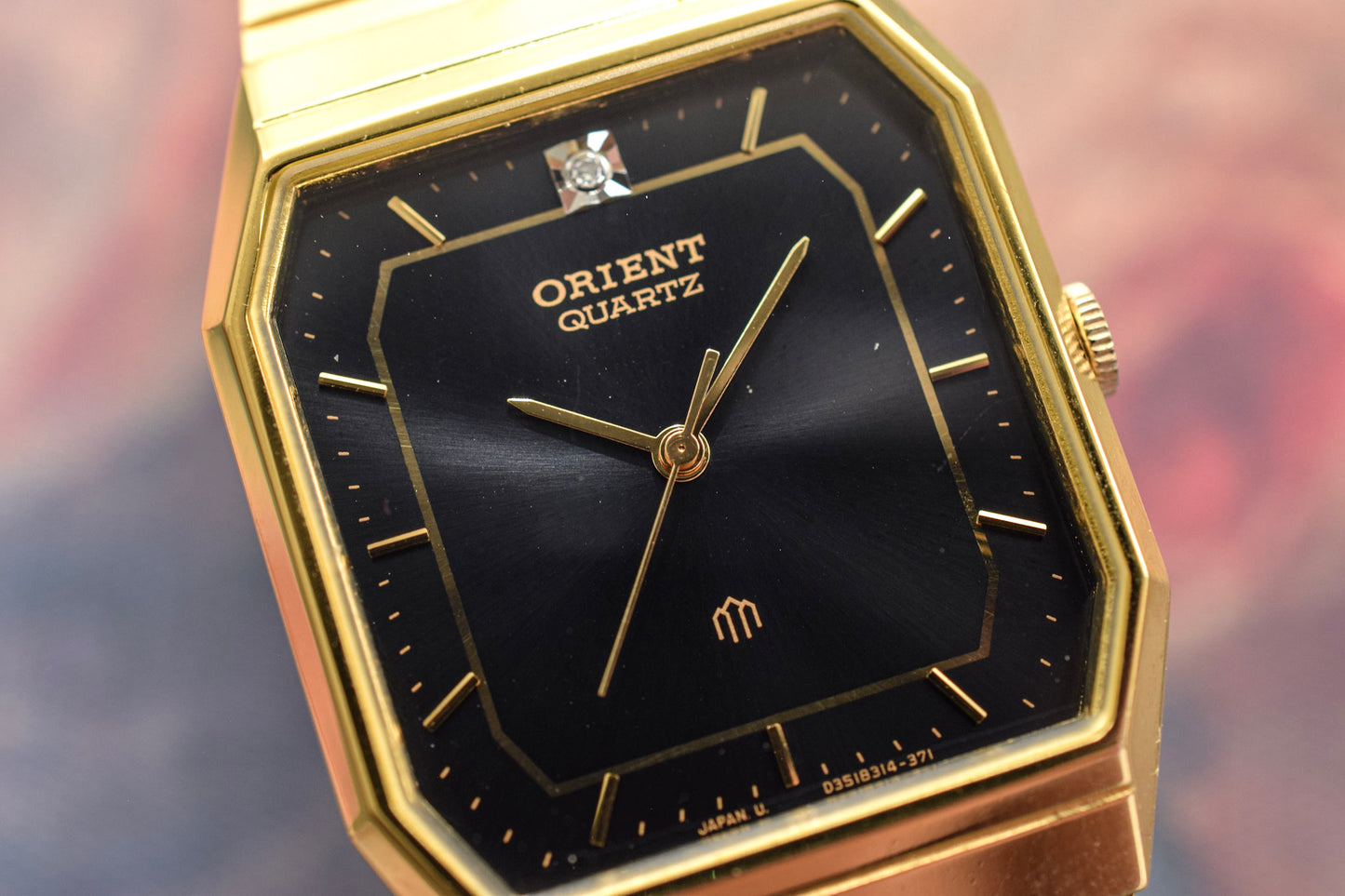 '80s Orient Black Dial Octo - In Box