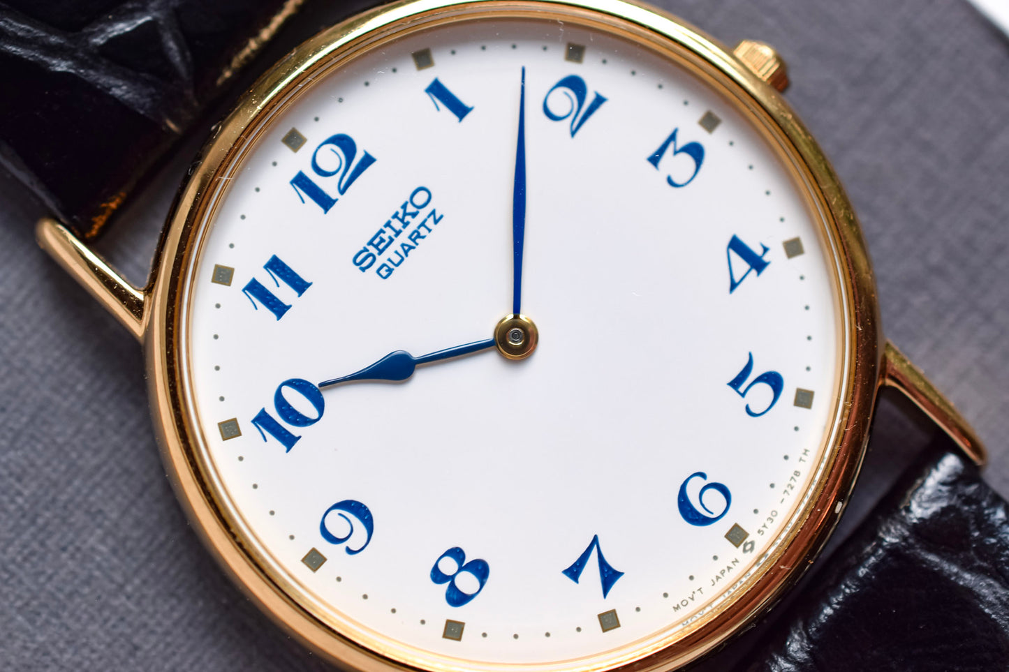 1992 Seiko Blue Spade Arabic Numerals