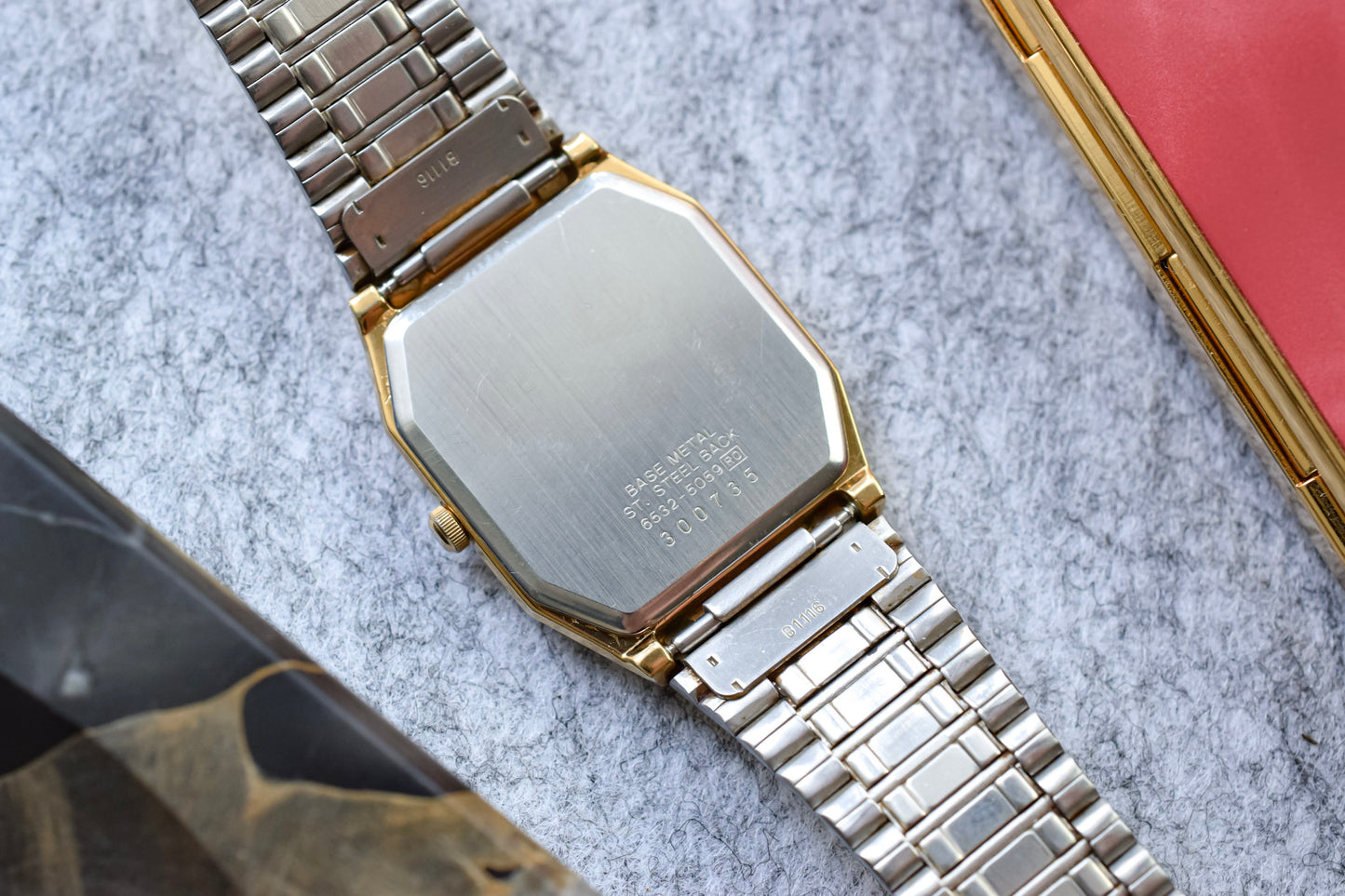 1983 Seiko Honeycomb Octo with Royal Oak style Bracelet