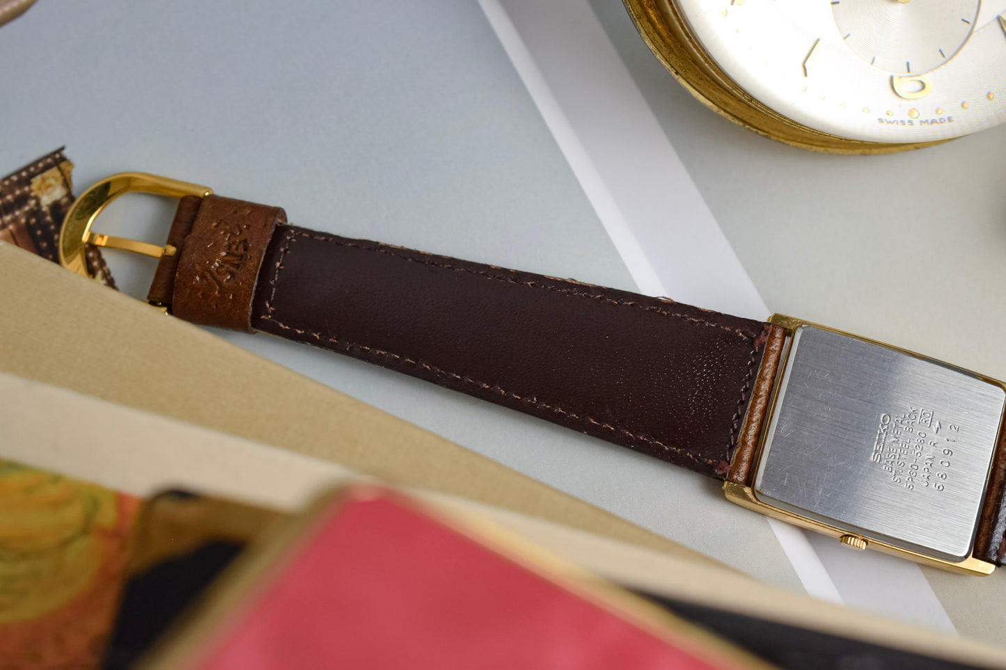 1996 Seiko Geometric Dial Tank