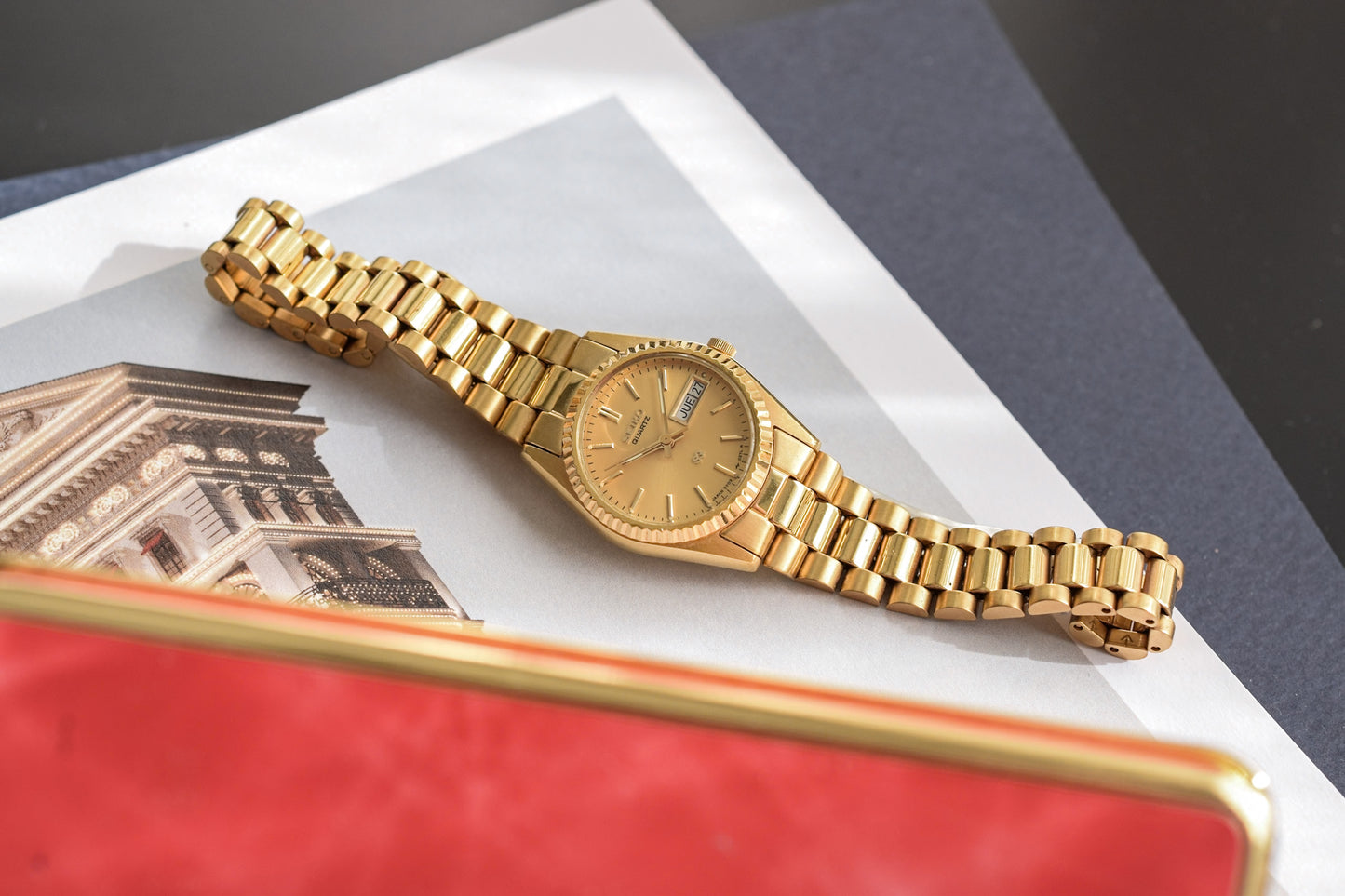 Seiko Champagne President