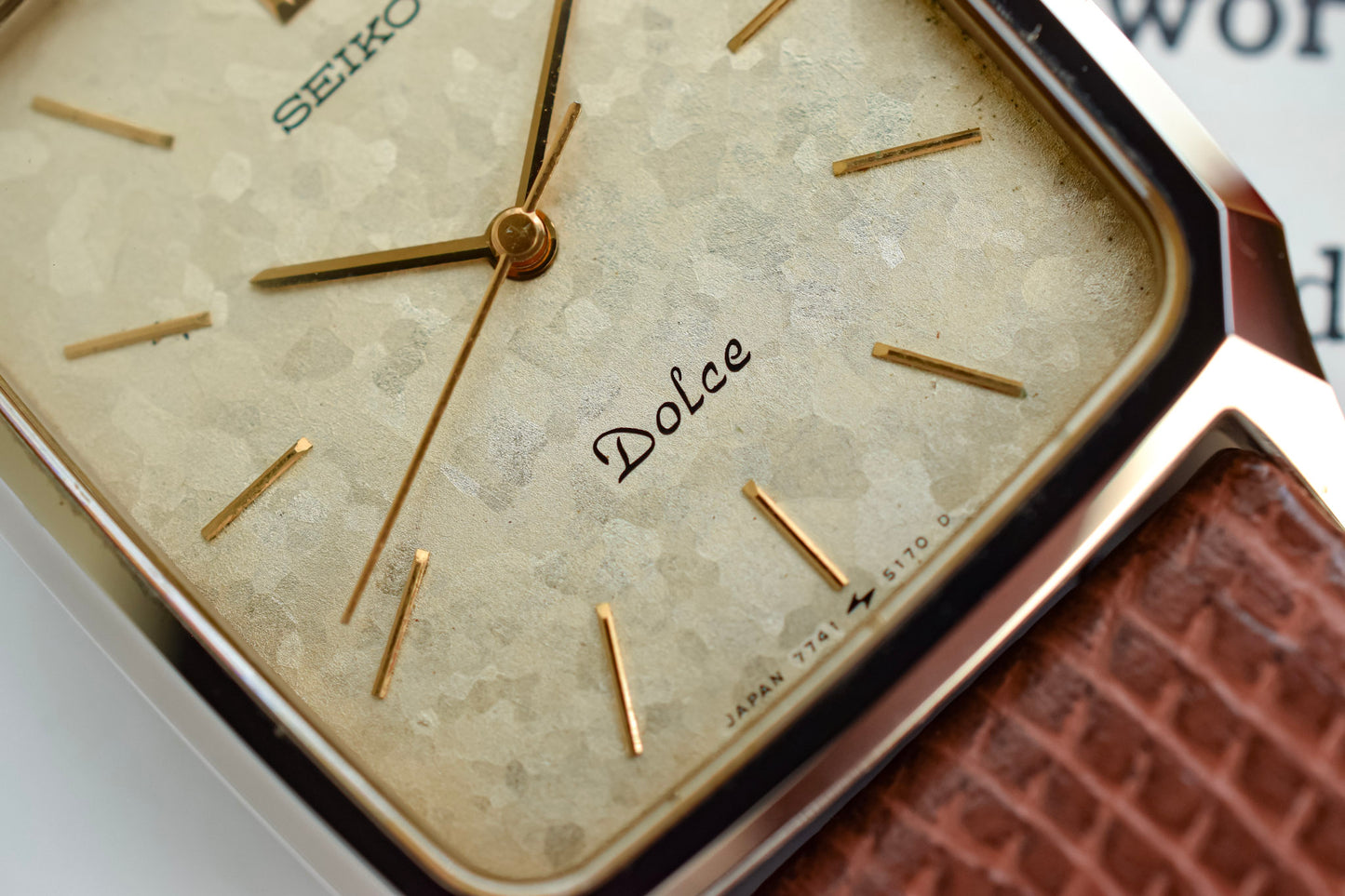1989 Seiko Dolce Snowflake Ceramic Octo