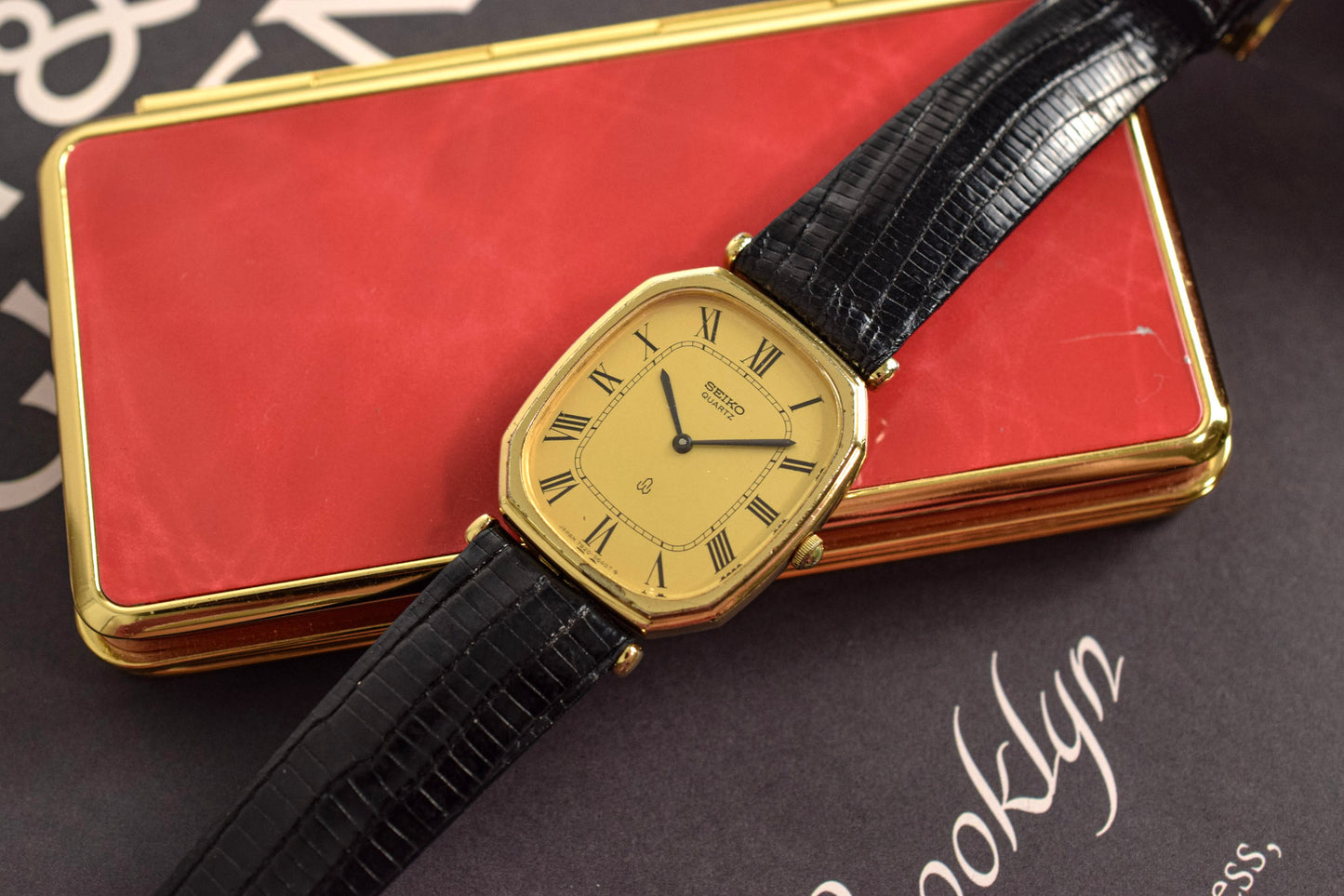 1979 Seiko Champagne Roman Octo