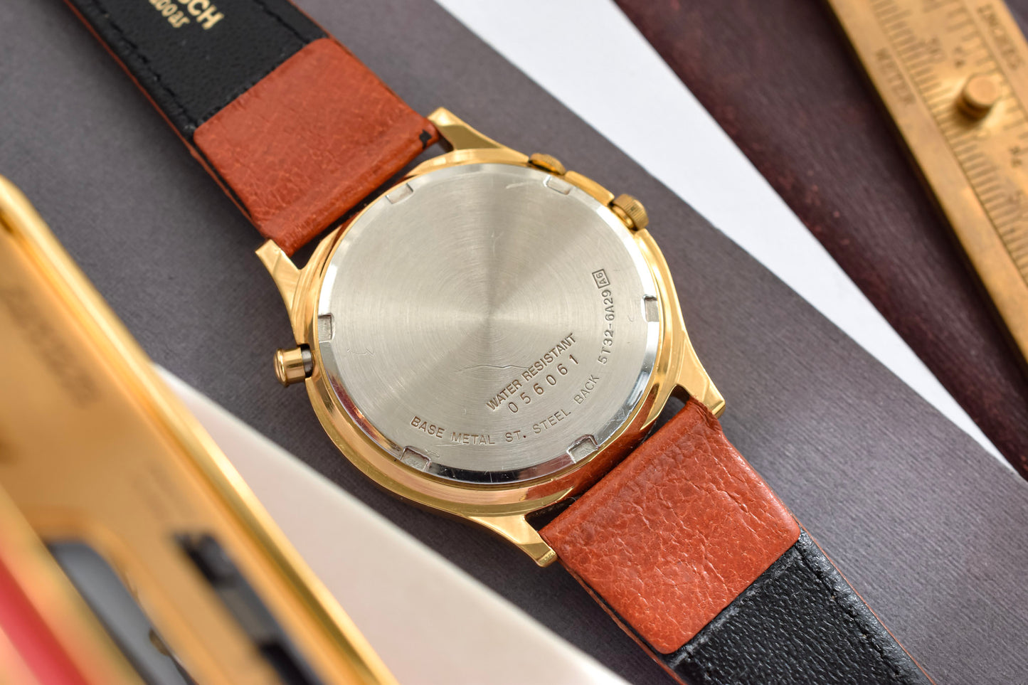 1990 Seiko Roman Alarm Minimalist