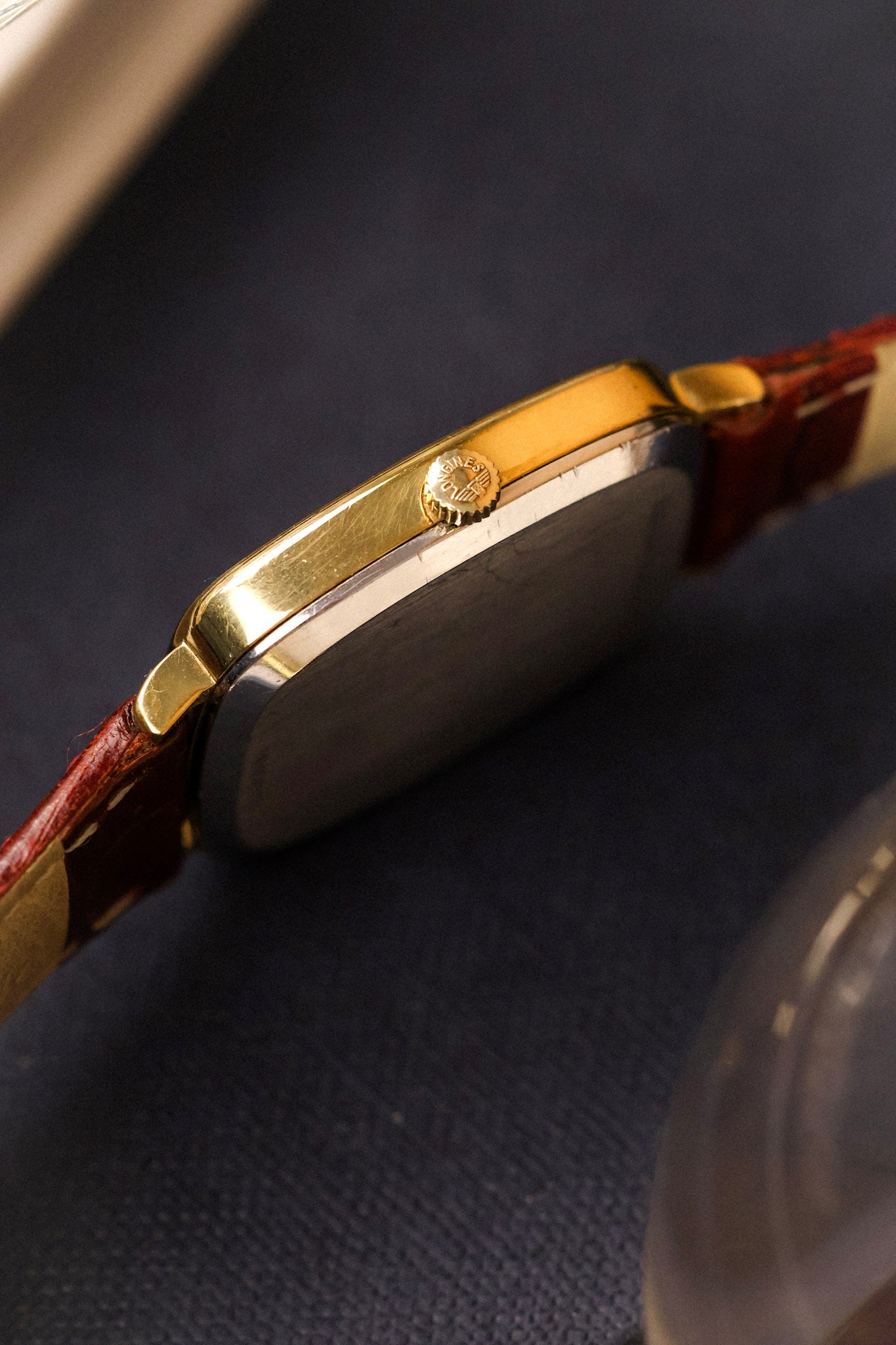 70s Longines Mechanical Linen Faberge