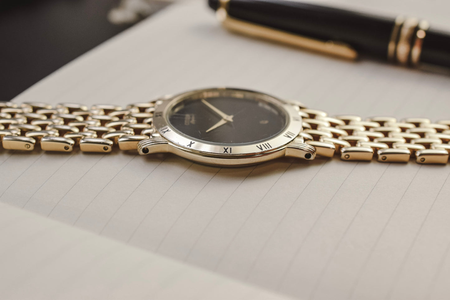 1984 Citizen Elegance Roman Bezel