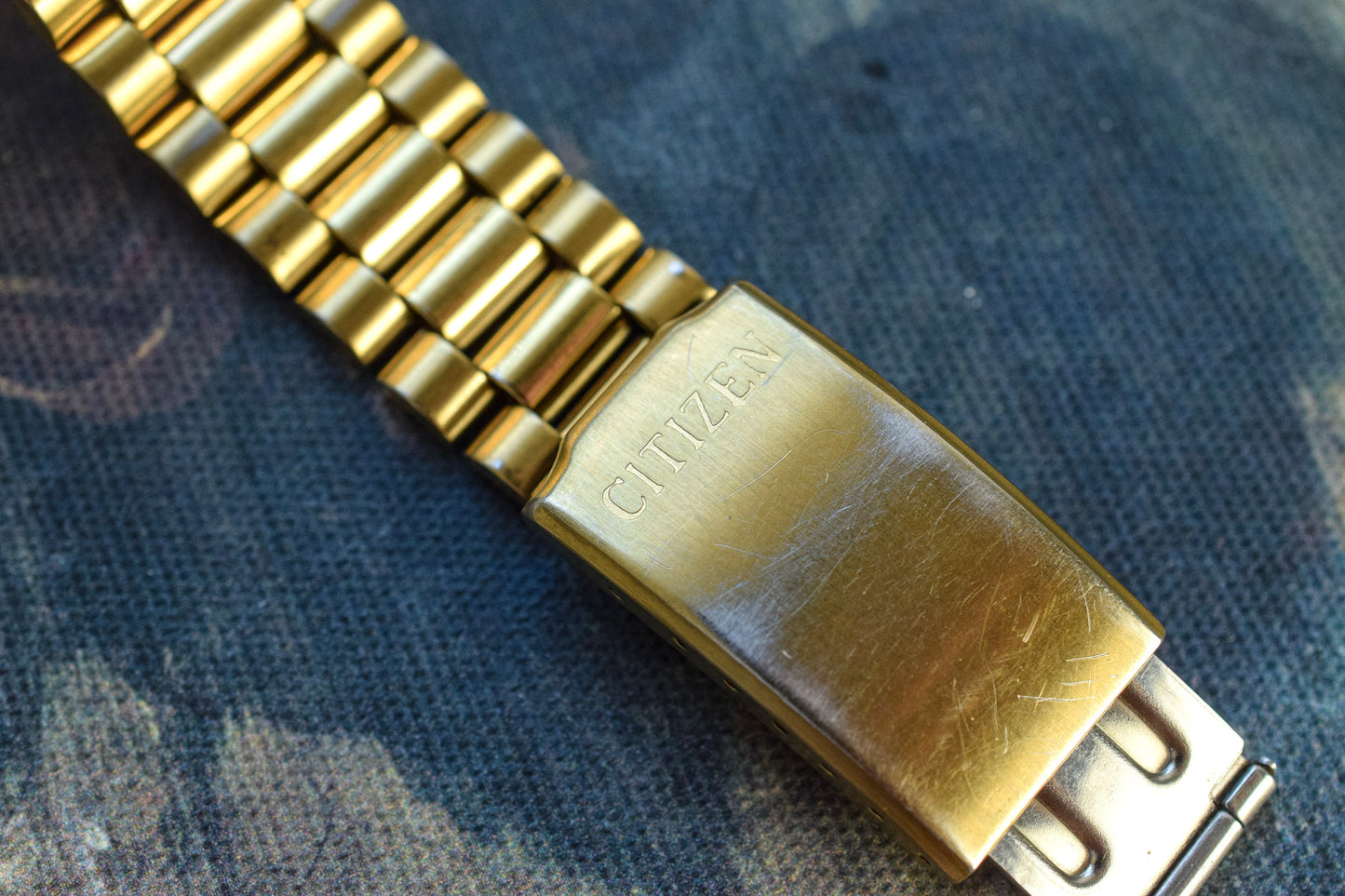1982 Citizen CQ Black Dial "President"