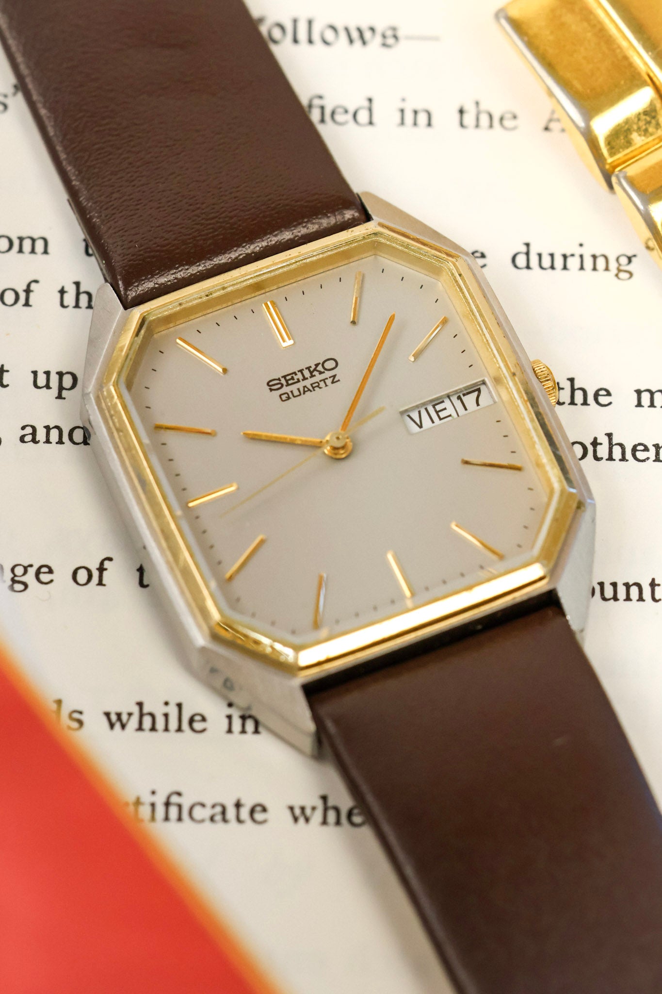 1981 Seiko Two Toned Day-Date Octo