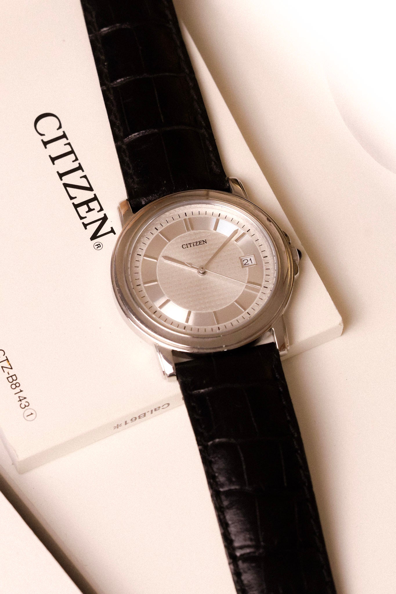 1992 Citizen Sector Classique Calendar - New Old Stock – Oldtimer