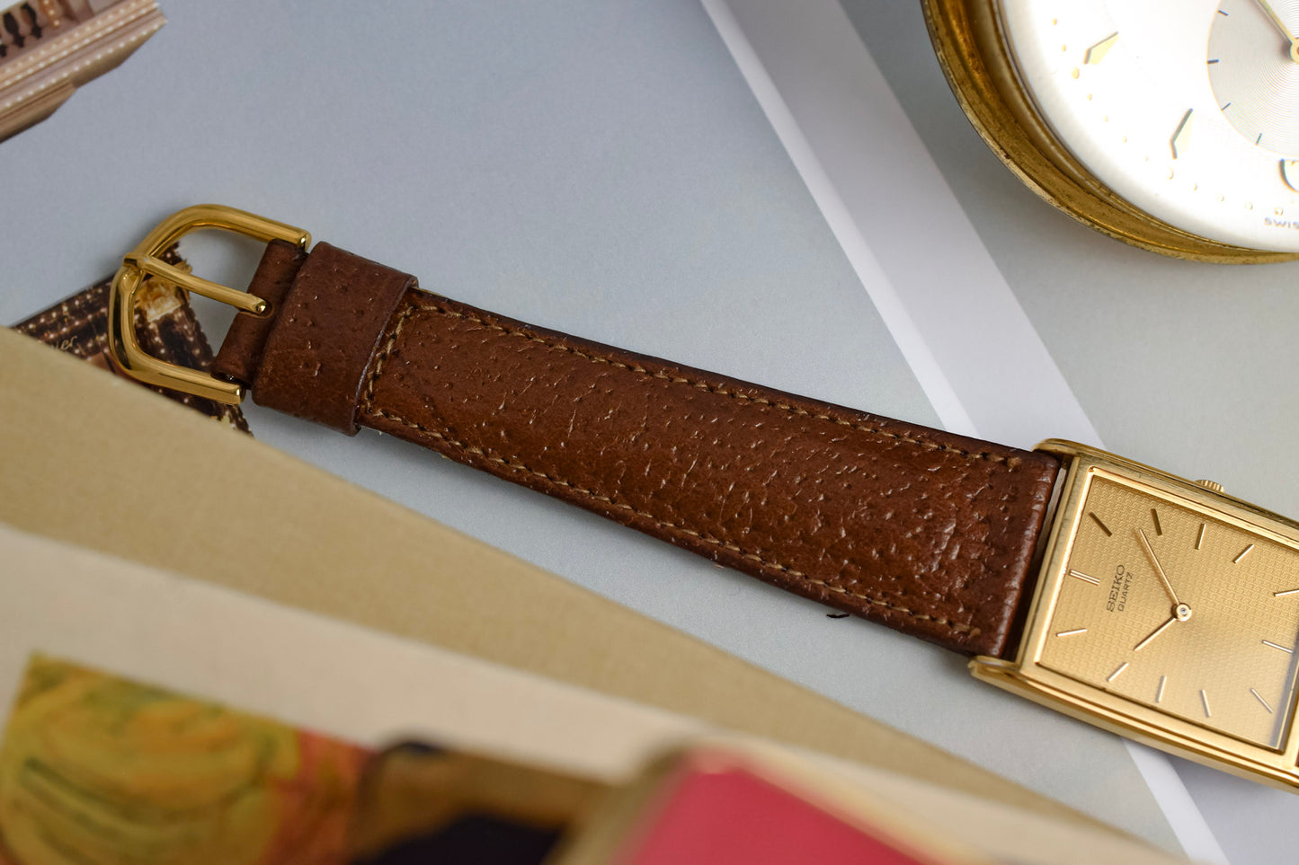 1996 Seiko Geometric Dial Tank