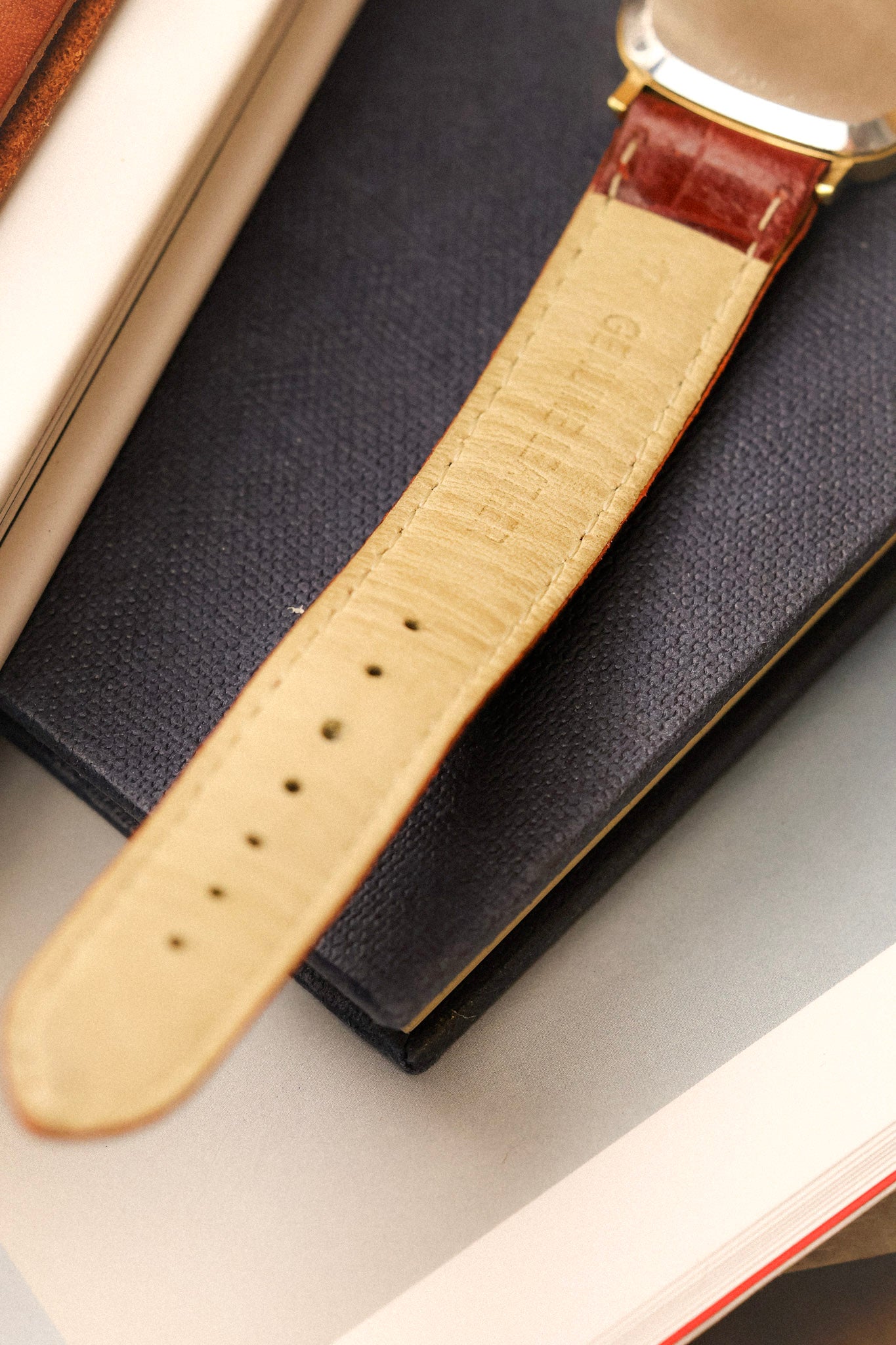 70s Longines Mechanical Linen Faberge