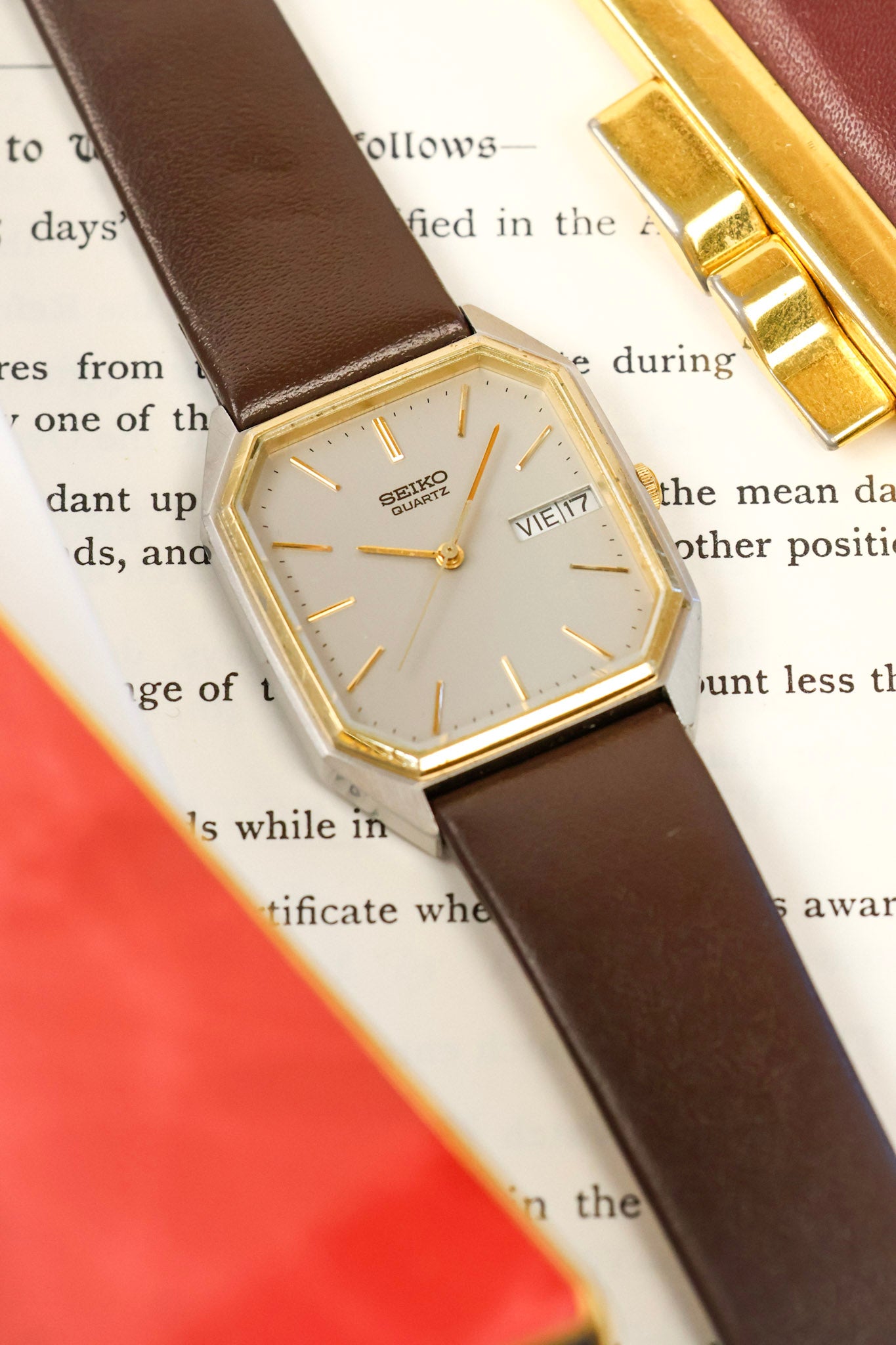 1981 Seiko Two Toned Day-Date Octo