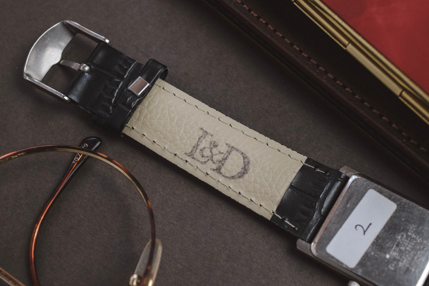 1982 Seiko Dolce Geometric Motif SHA Tank