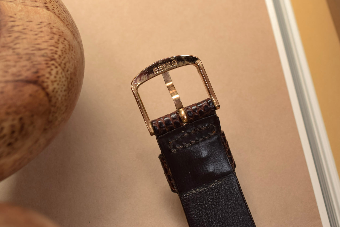1982 Seiko Gold Tone Octo
