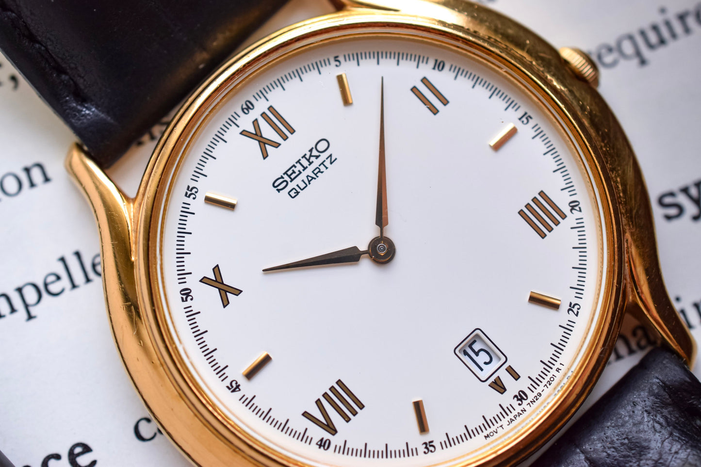 2001 Seiko Mixed Dial Calendar