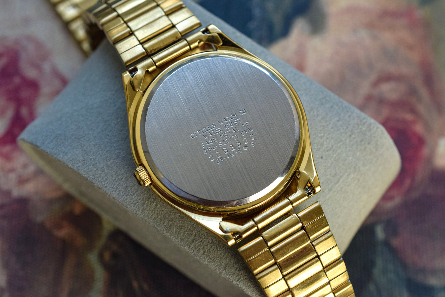 1982 Citizen CQ Black Dial "President"