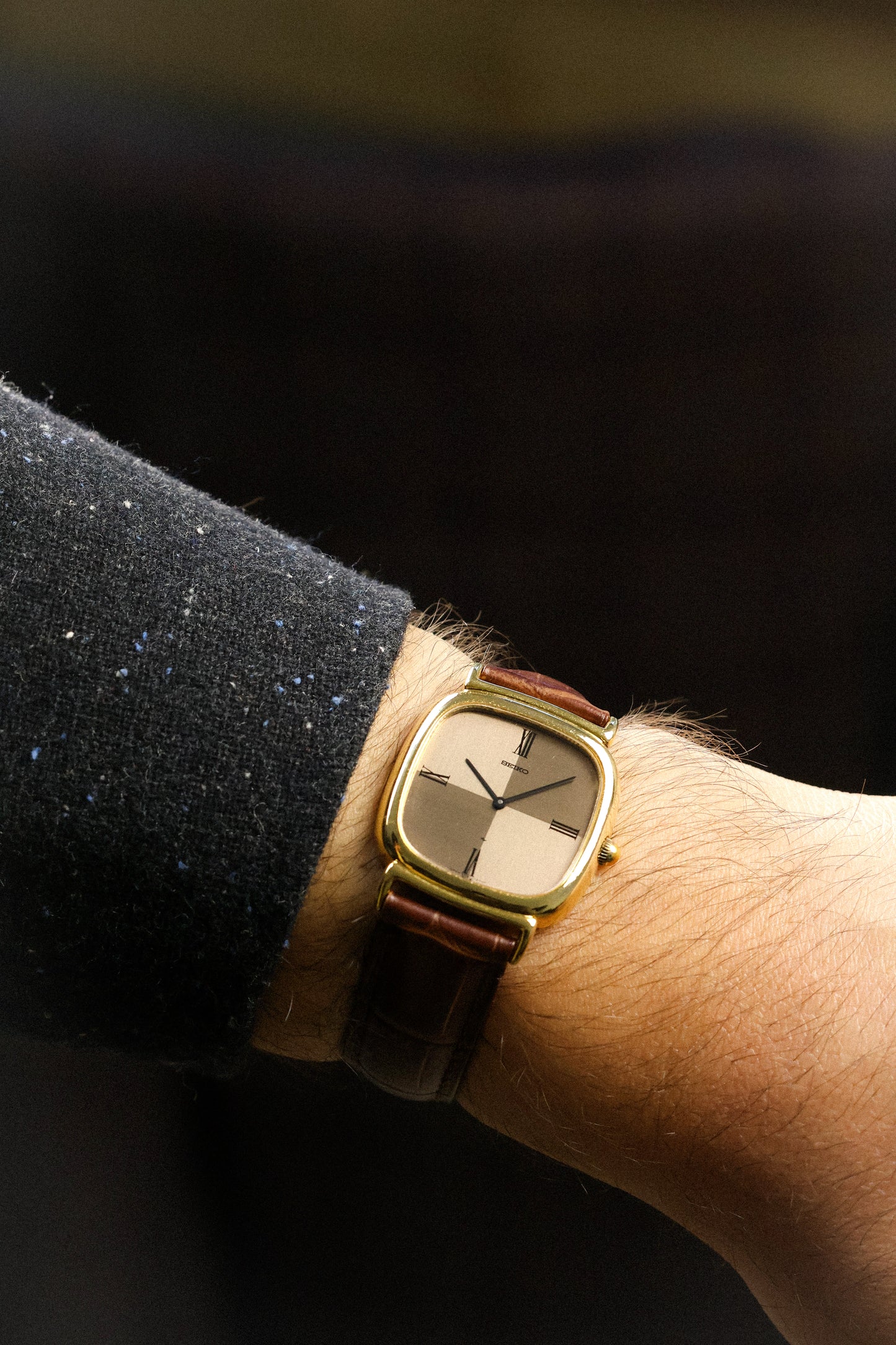 1975 Seiko Chariot Copper Quad Dial TV