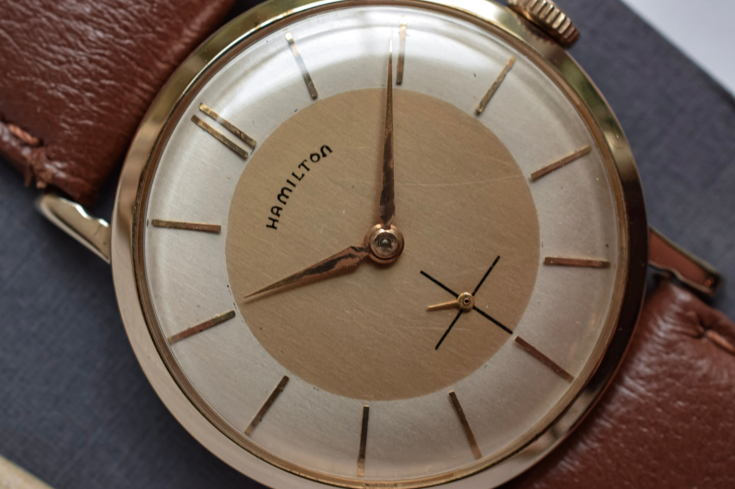 1956 Hamilton Mechanical 10K Gold Filled Edgemere B