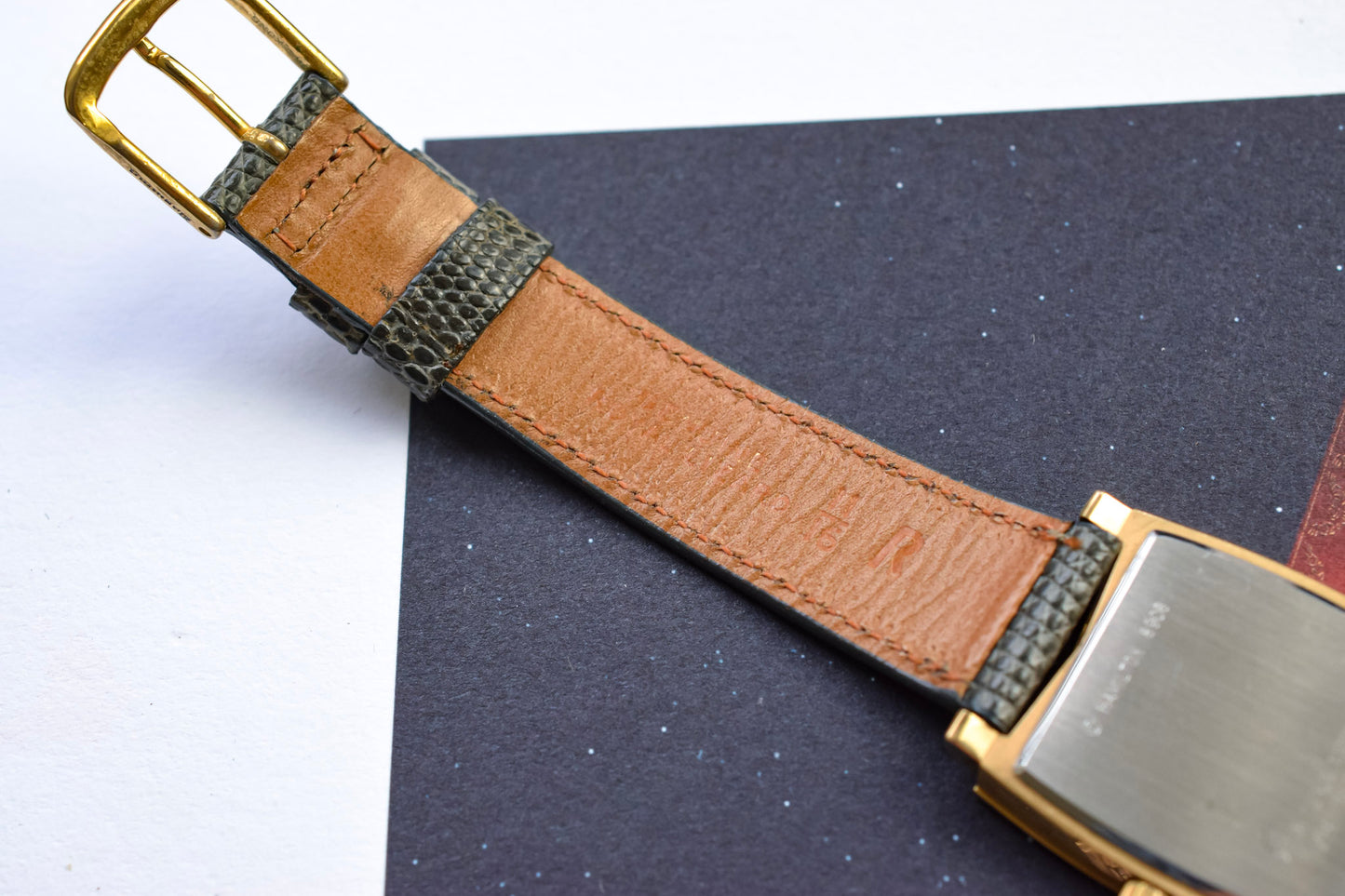 Hamilton Retro Diamond Dial Tank