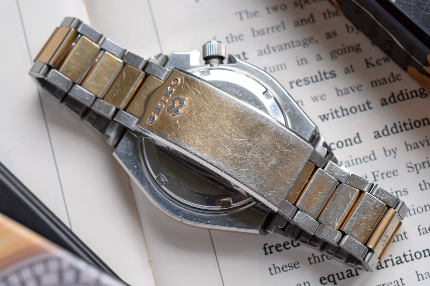 1982 Seiko Oak Two Toned Day-Date