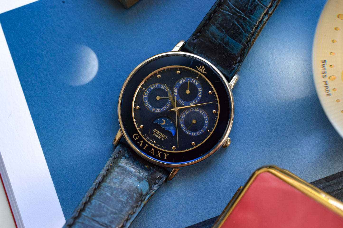 2002 Seiko Galaxy Day/Night Triple Calendar