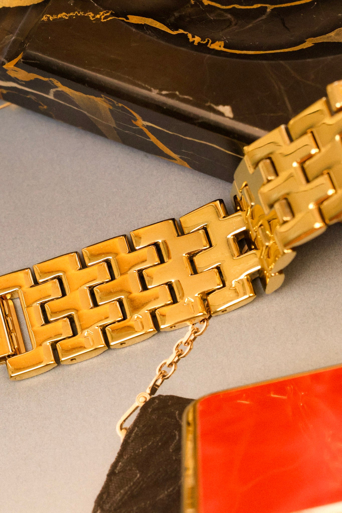 1984 Citizen Golden Diamond Dial Cuff