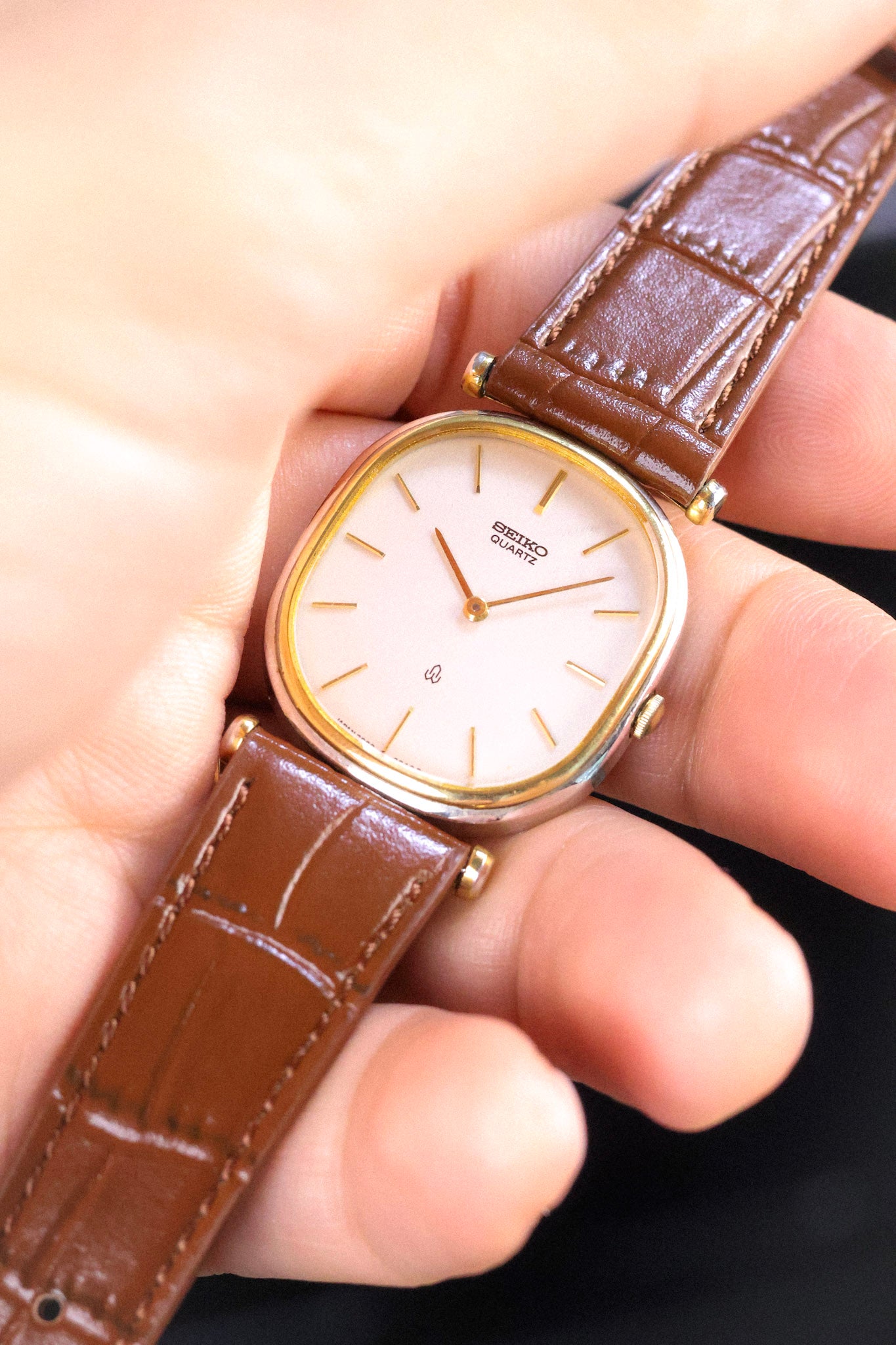 1979 Seiko Cream Ellipse
