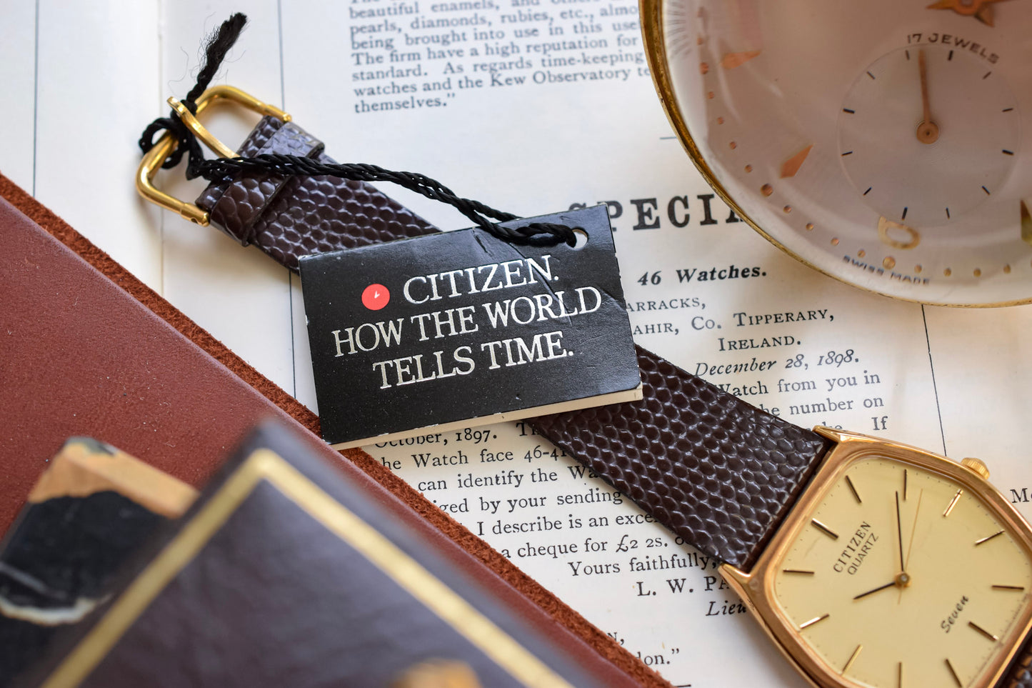 Neo-vintage NOS Citizen Seven Hex