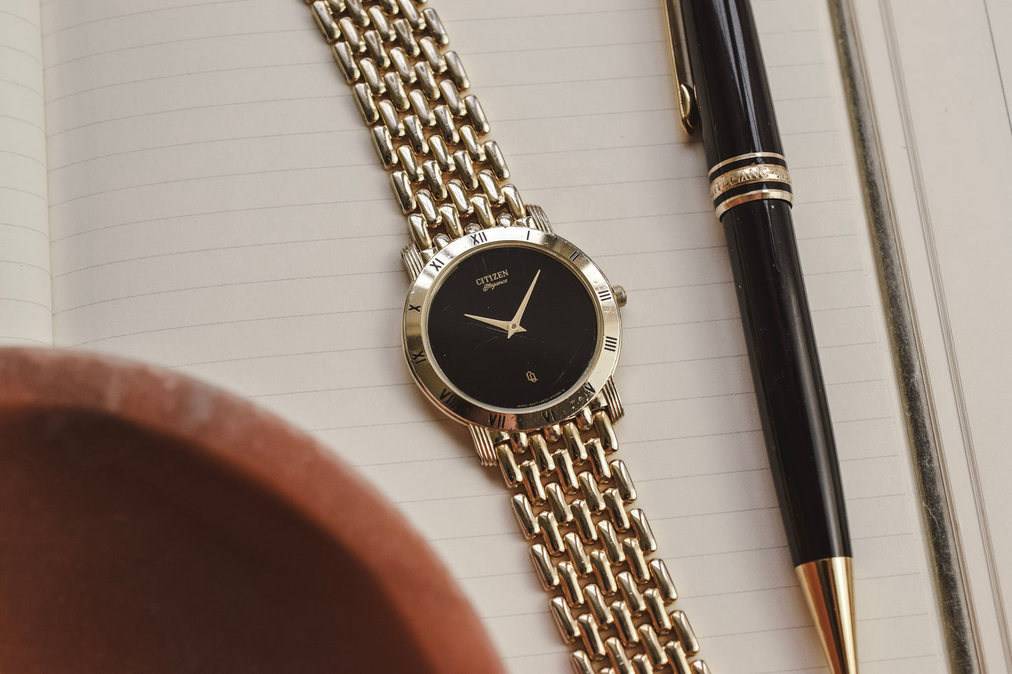 1984 Citizen Elegance Roman Bezel
