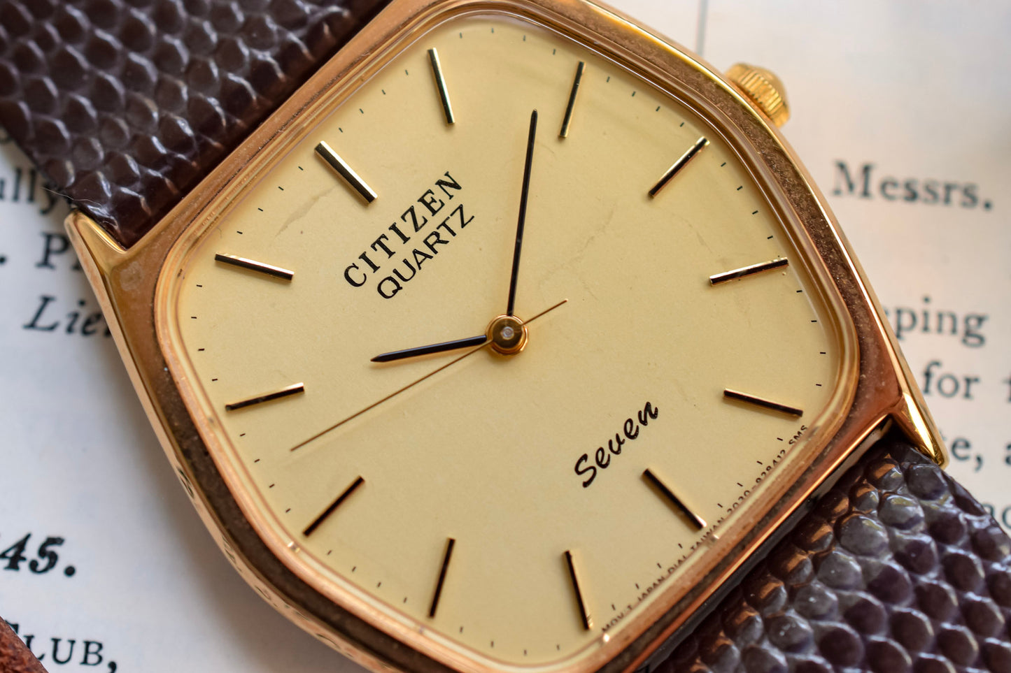 Neo-vintage NOS Citizen Seven Hex