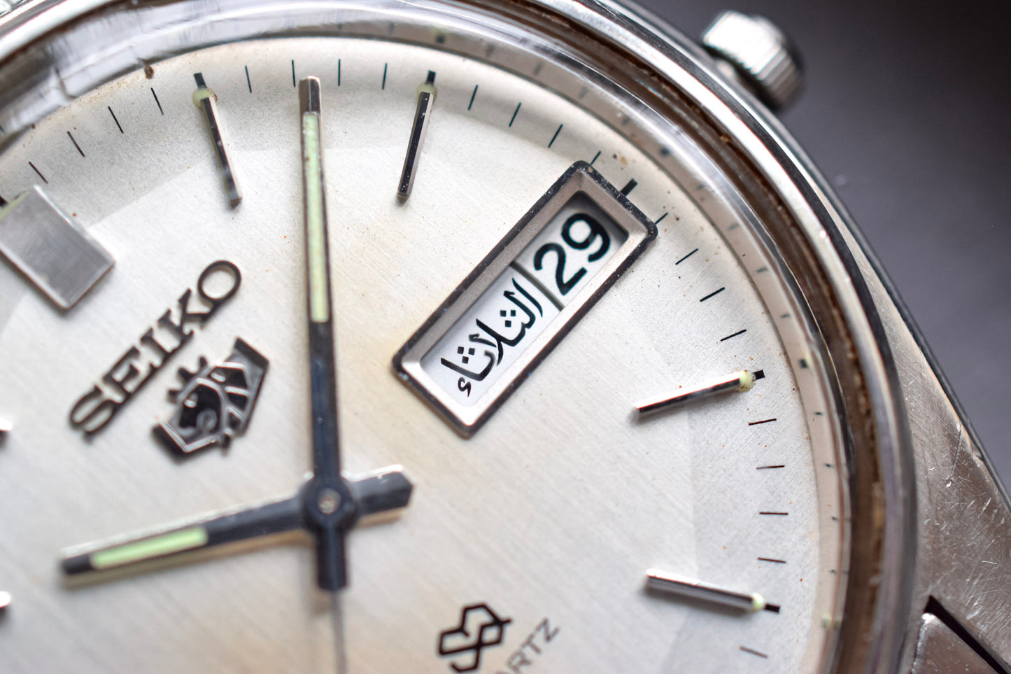 1981 Seiko SQ Centennial Arabic Day-Date