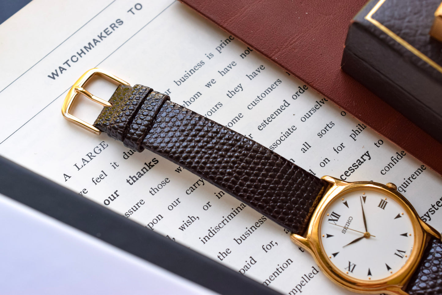 1996 Seiko Roman Arrowhead