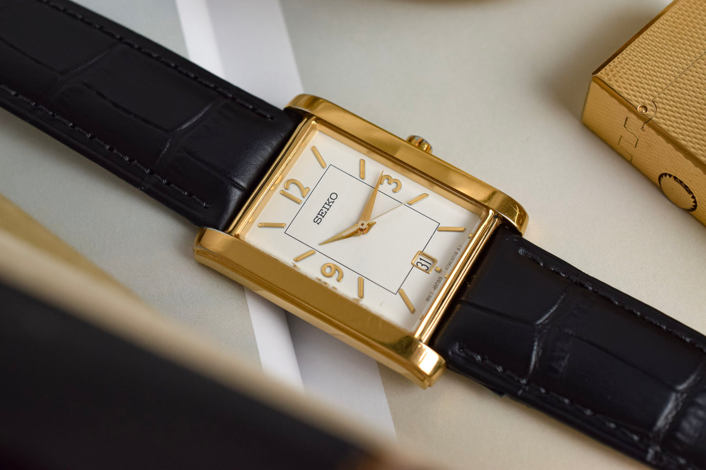 1992 Seiko Calendar Tank