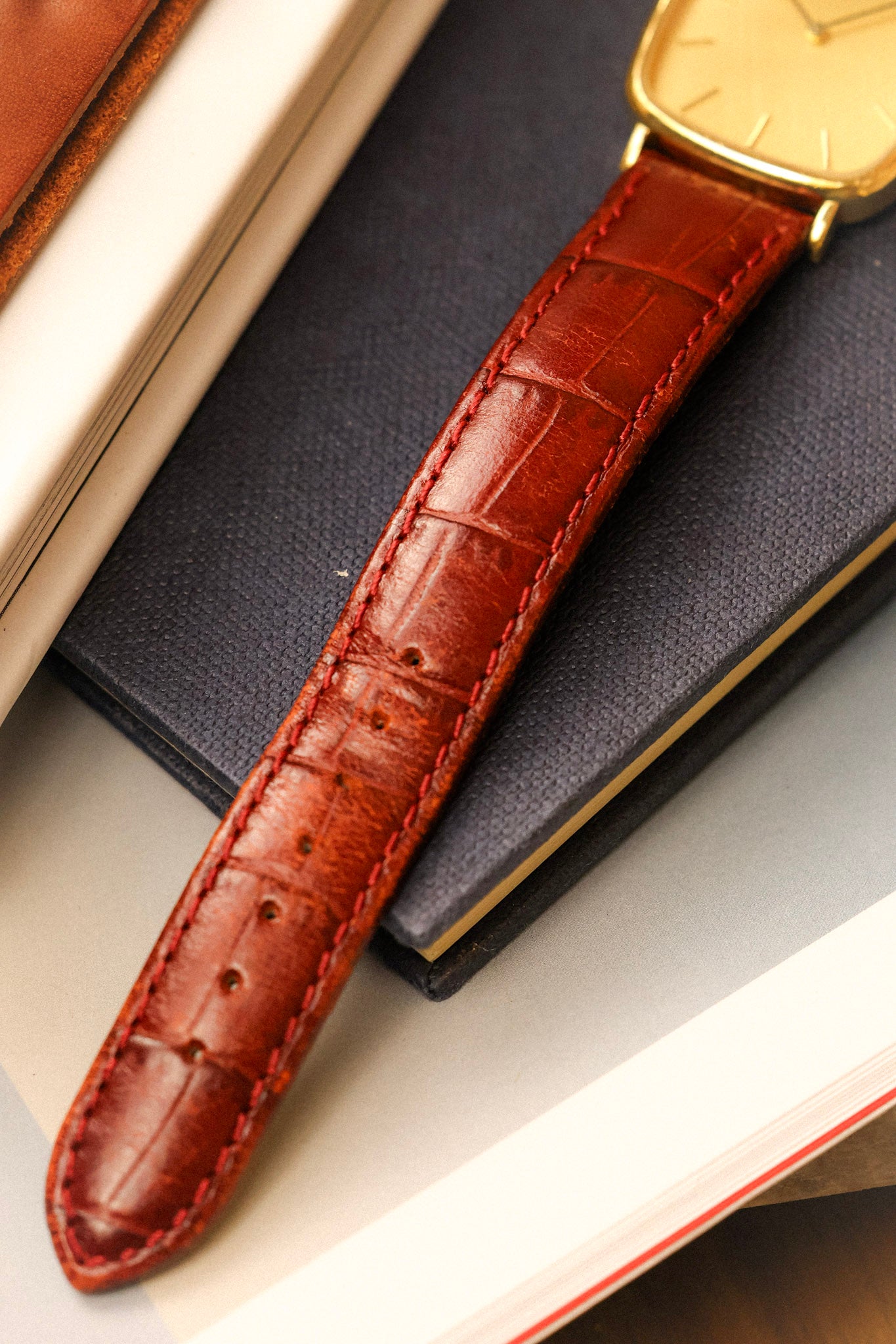 70s Longines Mechanical Linen Faberge