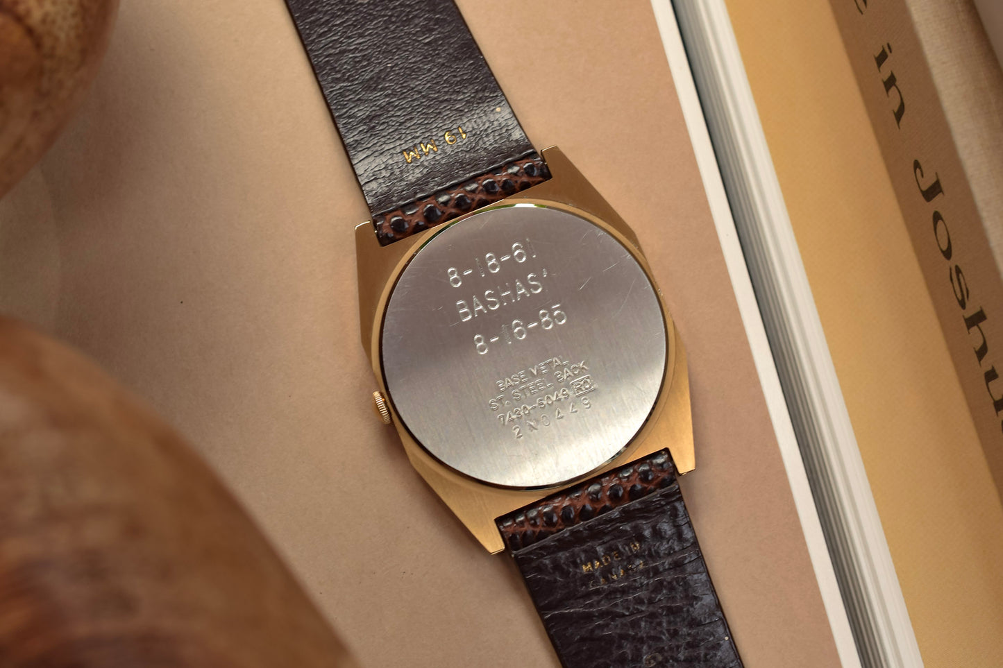 1982 Seiko Gold Tone Octo