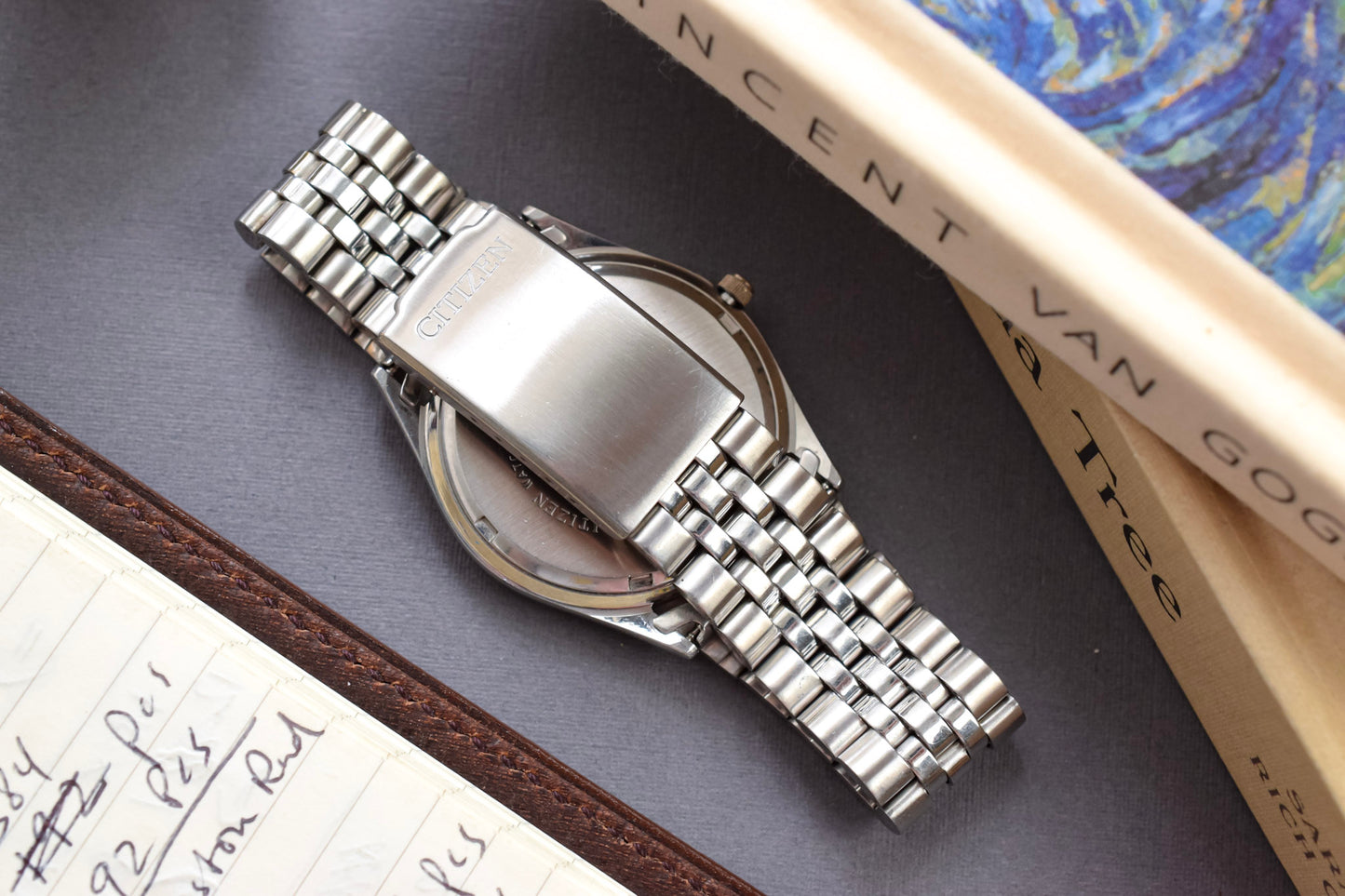 1986 Citizen CQ Gray "Datejust"