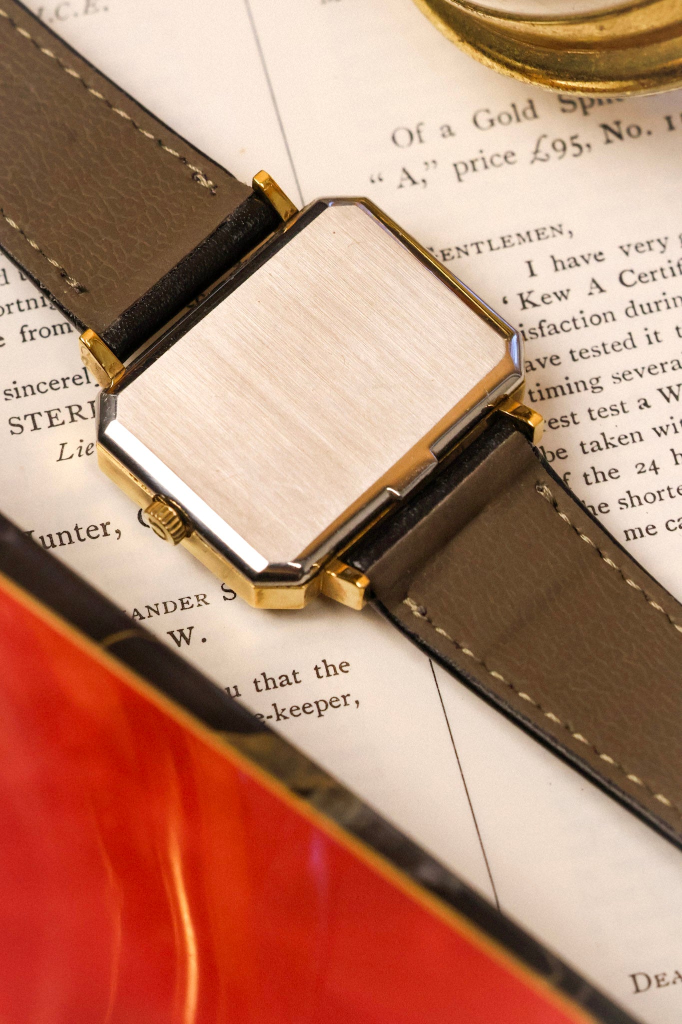 1970s Omega De Ville Andrew Grima Octo